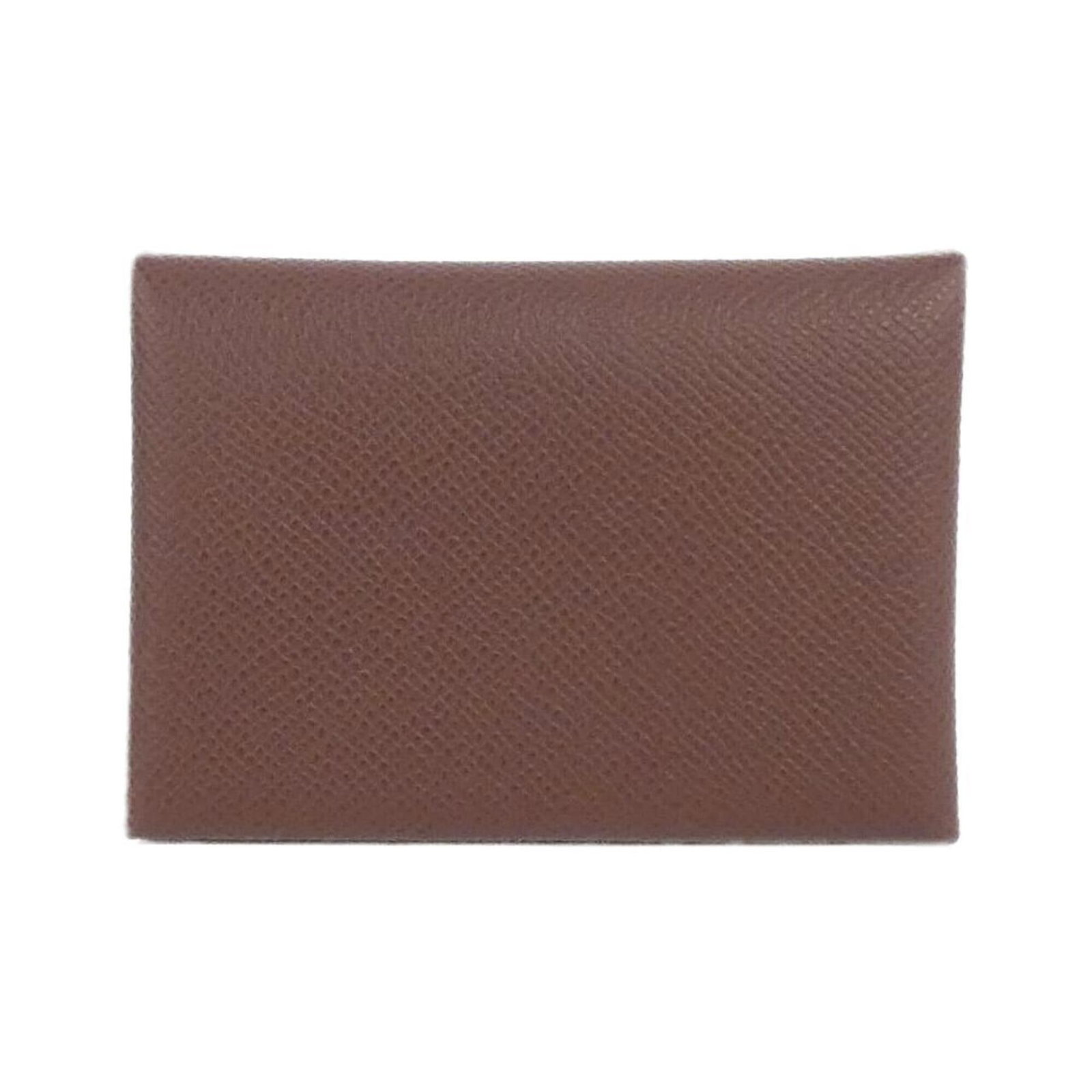 Hermes Coin Purse/ Coin Case Epsom Leather: Hermes Coin Purse/ Coin Case Epsom Leather Epsom leather coin purse/coin case from Hermes, featuring a classic design with a brown color and precise measurements of 7.5cm x 10.5cm x 2cm. This compact