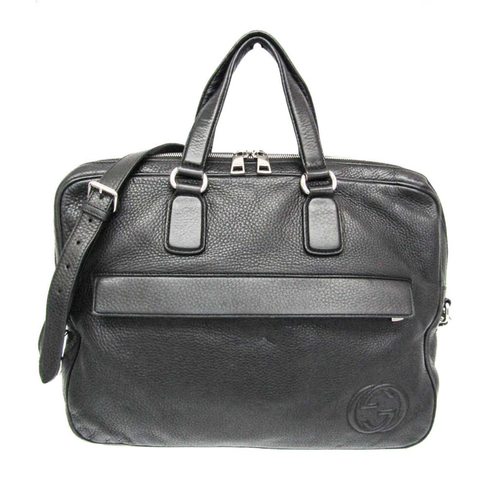 Case Briefcase Document Leather Gucci (1 of 20)