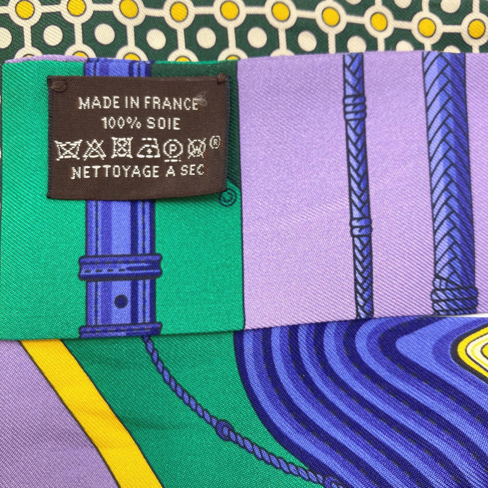 Silk Hermes Scarf - 5