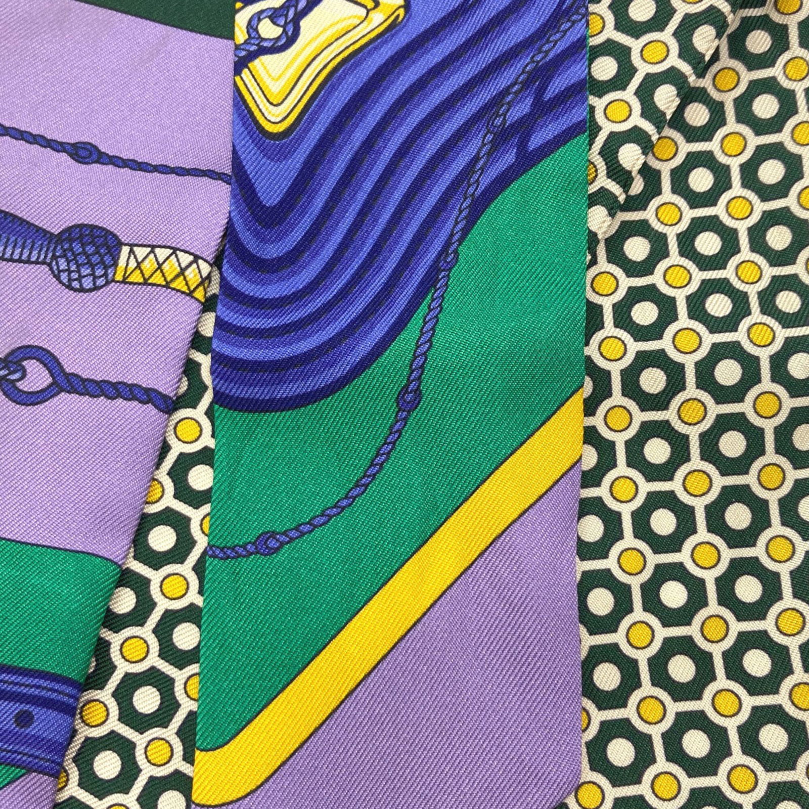 Silk Hermes Scarf - 7
