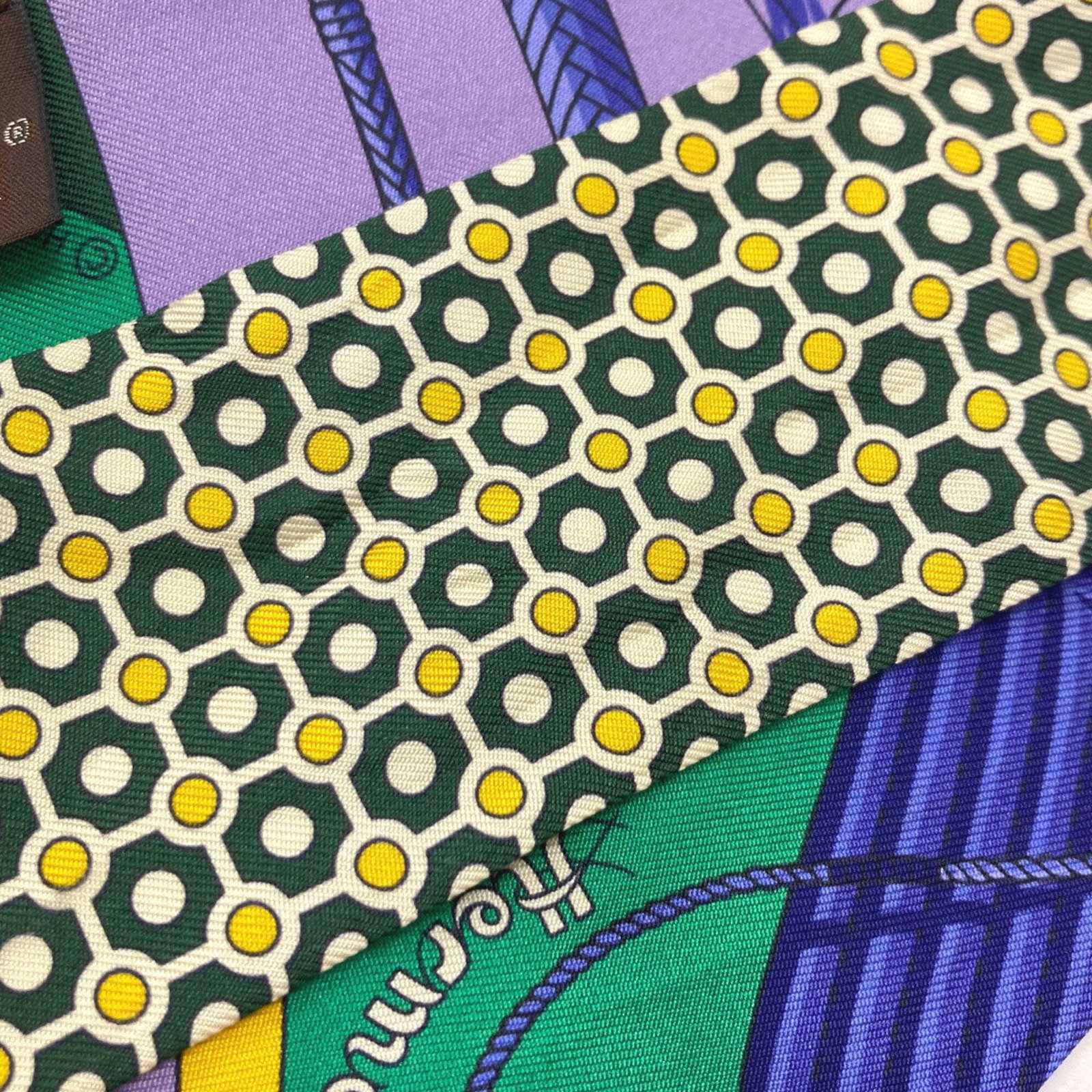 Silk Hermes Scarf - 8