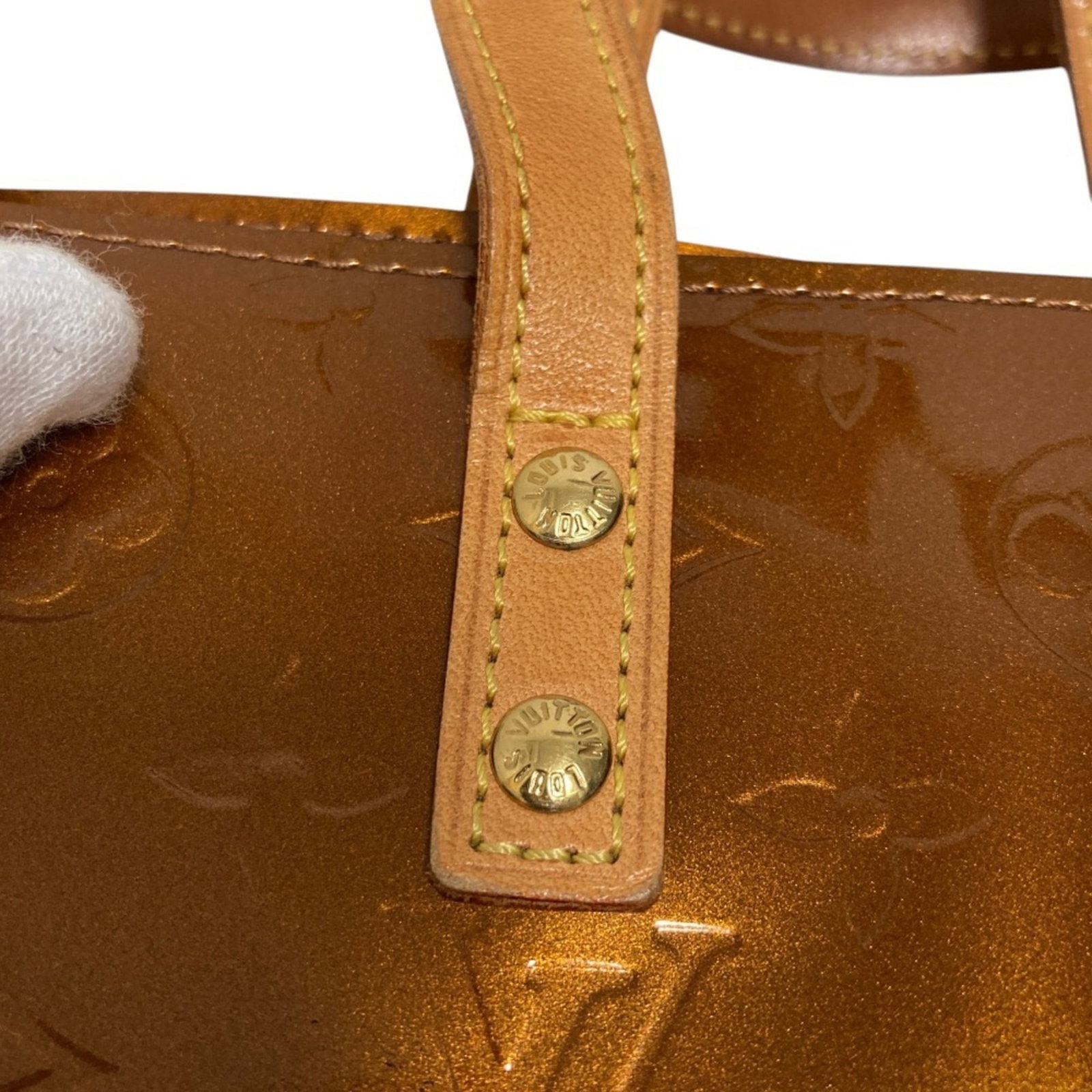 Vuitton Handbag Monogram Vernis Louis - 12