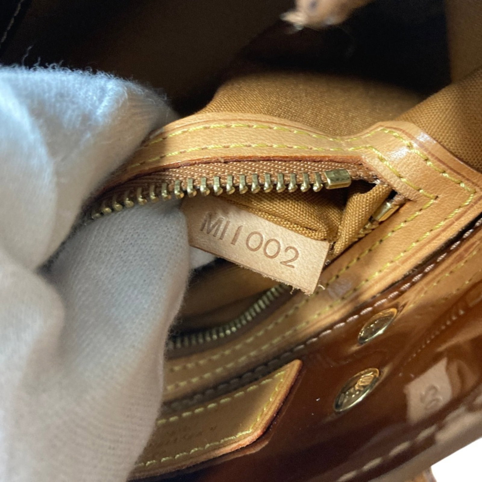 Vuitton Handbag Monogram Vernis Louis - 7