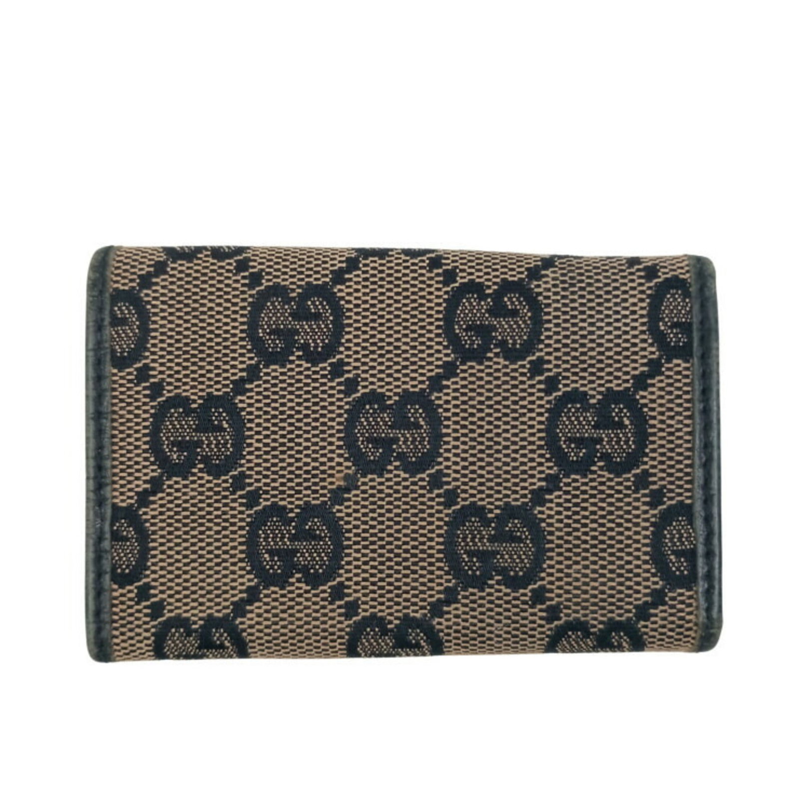 Gucci Canvas Leather Keycase - 3