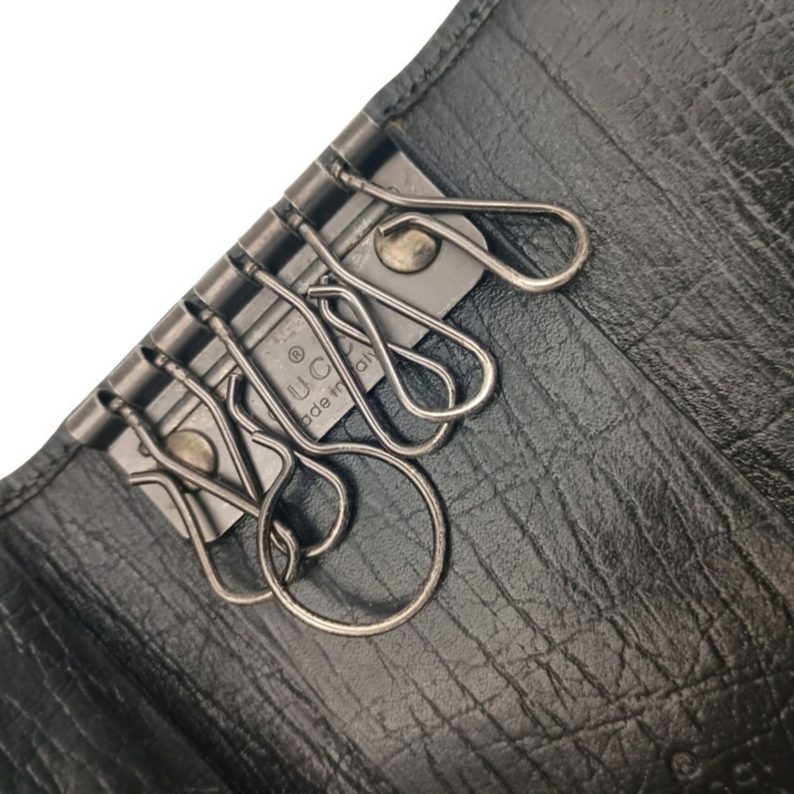 Gucci Canvas Leather Keycase - 7