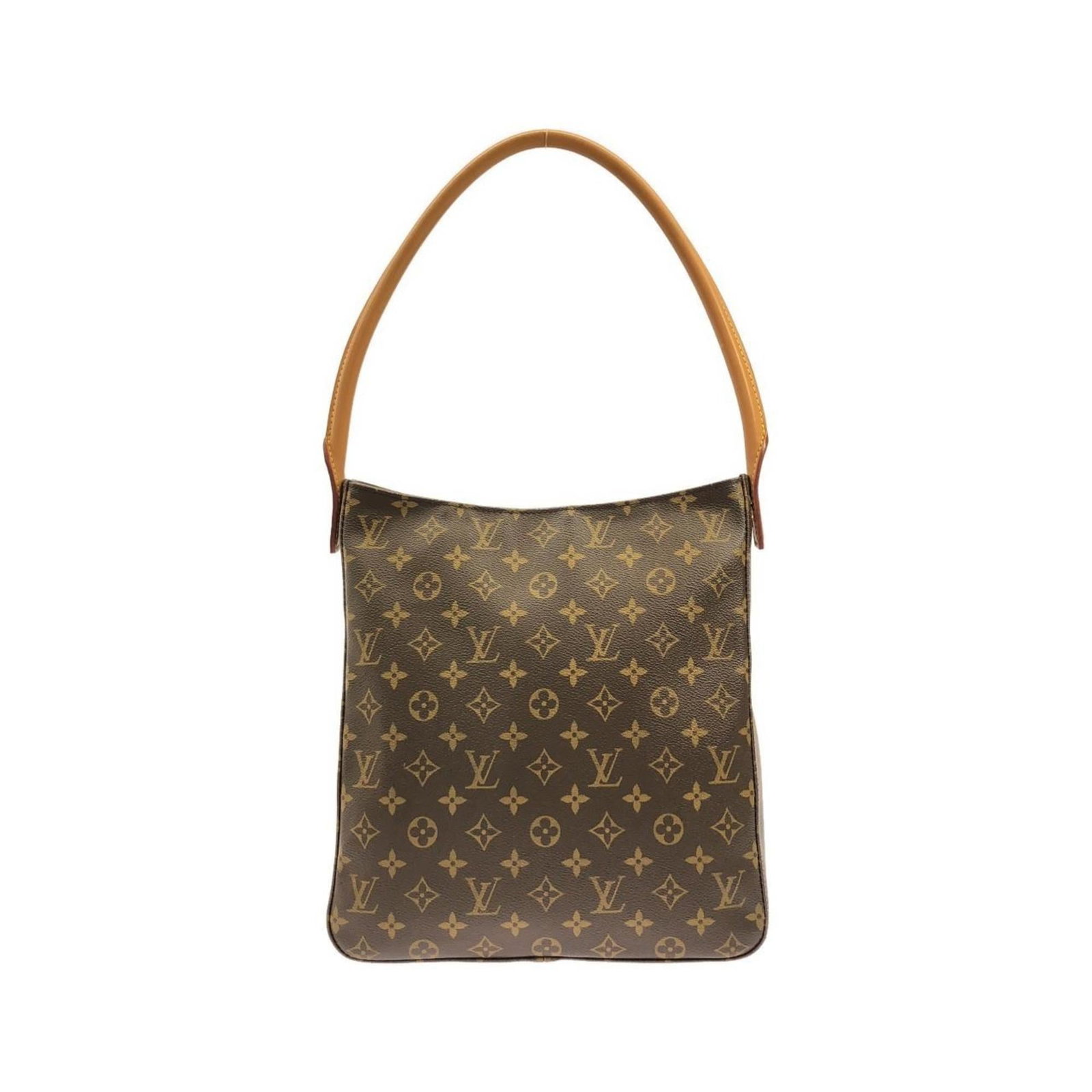 Canvas Coated Louis Vuitton Bag Shoulder: Canvas Coated Louis Vuitton Bag Shoulder Canvas Coated Louis Vuitton Bag Shoulder - A stylish and durable shoulder bag made from coated canvas, featuring a classic Monogram pattern in Marron and gold