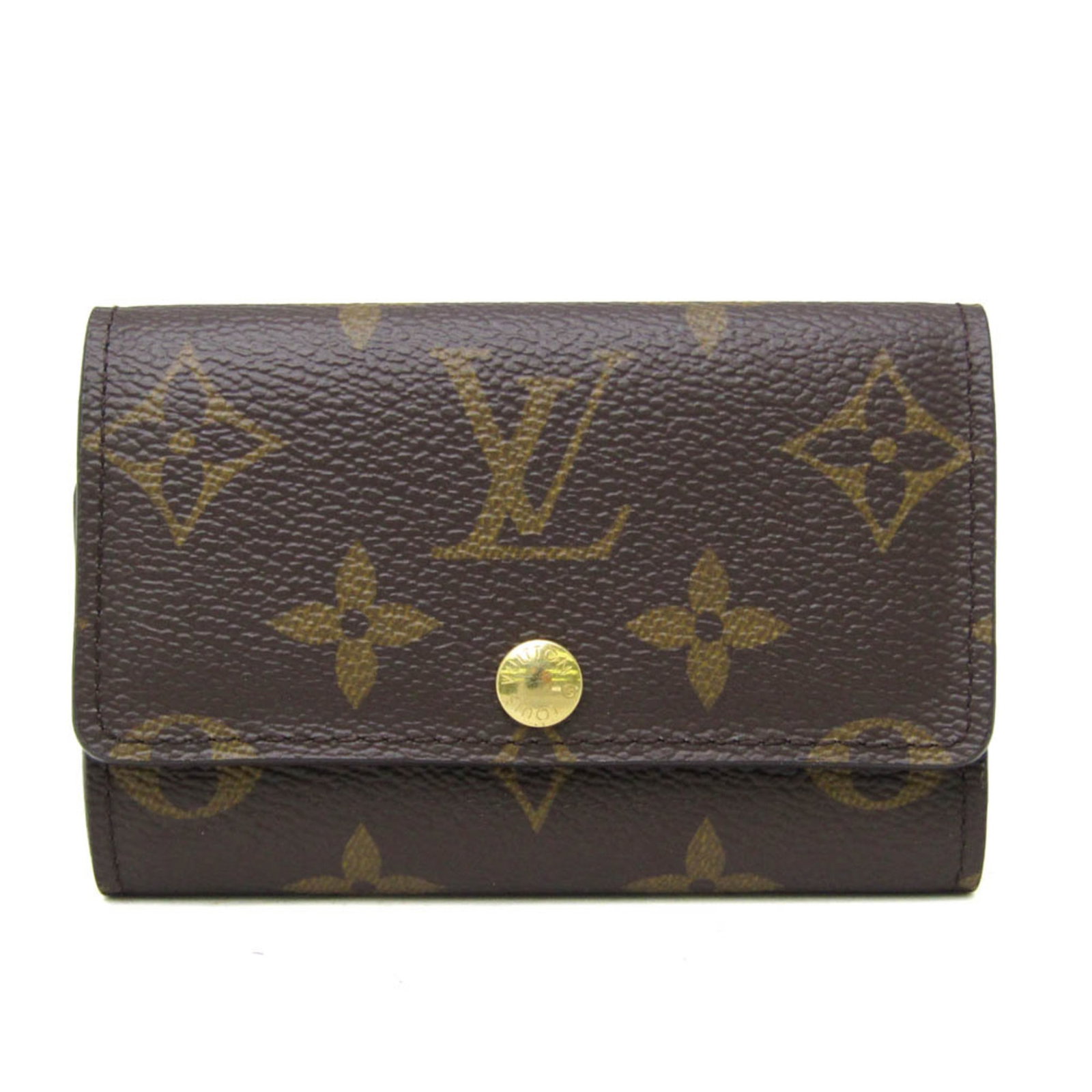 Keycase Monogram Louis Vuitton: Keycase Monogram Louis Vuitton The Louis Vuitton Monogram Keycase is a stylish accessory featuring the iconic Monogram pattern. Made from high-quality materials, this compact keycase has six hooks to 