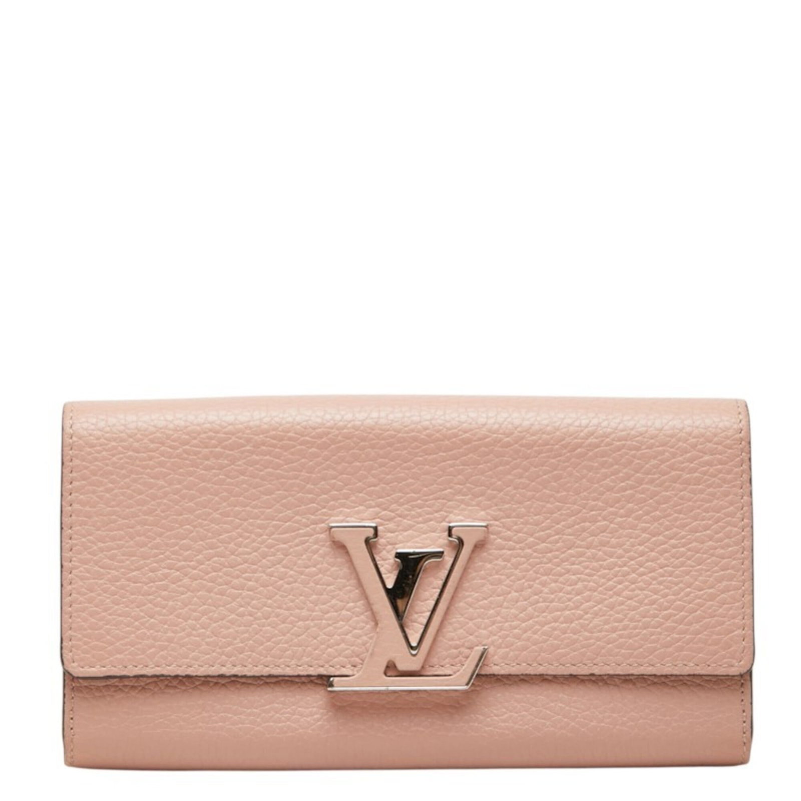 Vuitton Wallet Long Louis Tri-Fold: Vuitton Wallet Long Louis Tri-Fold Magnolia and Pink Vuitton Long Louis Tri-Fold WalletThe Louis Vuitton Long Louis Tri-Fold wallet features a unique combination of Magnolia and Pink colors, adding a
