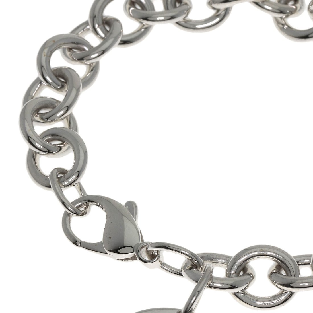 Return Tiffany Round Silver Bracelet - 4