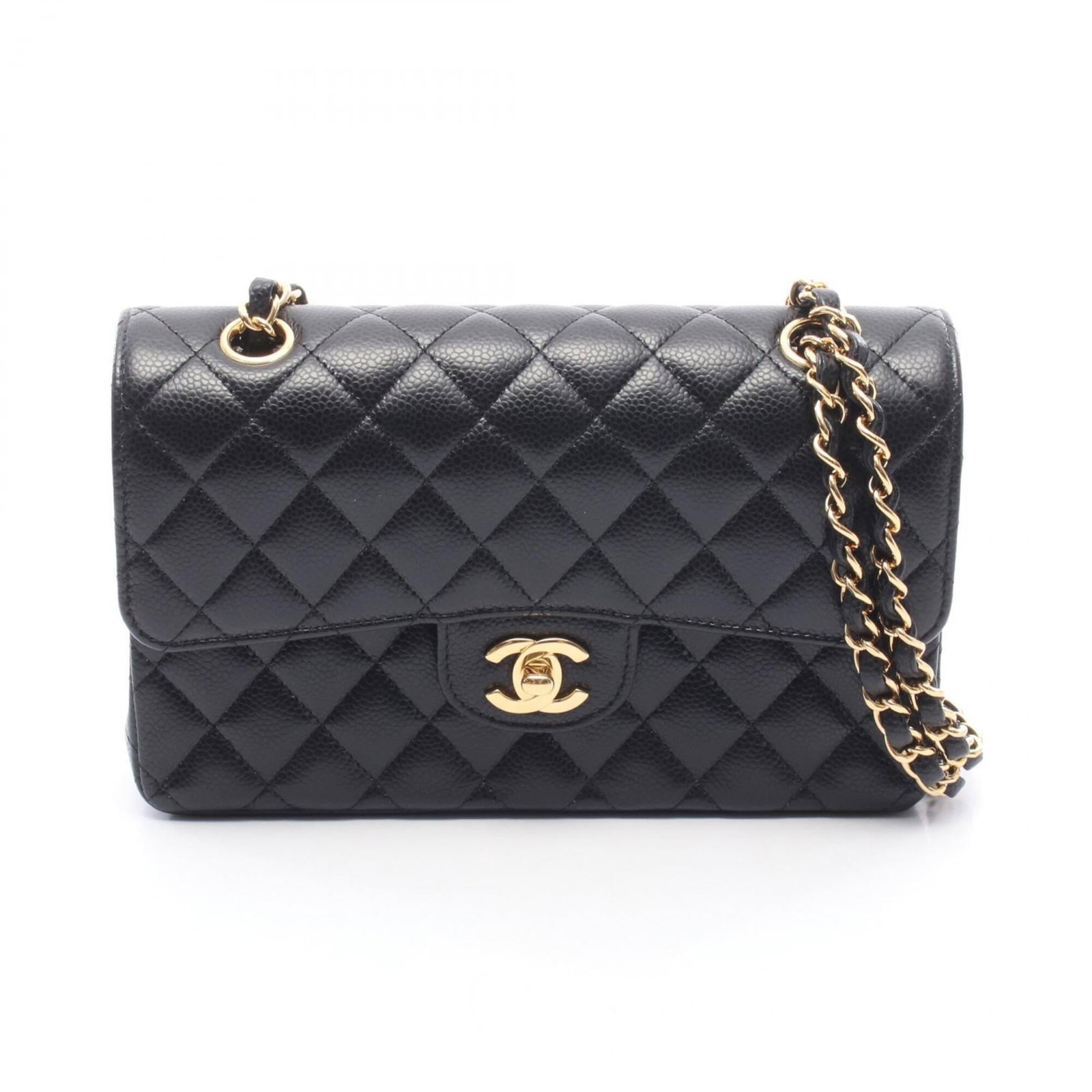Shoulder Bag Leather Handbag Chanel: Shoulder Bag Leather Handbag Chanel The Chanel Shoulder Bag is crafted from high-quality leather, specifically calfskin, in a sleek black finish. This elegant shoulder bag features gold hardware, addi