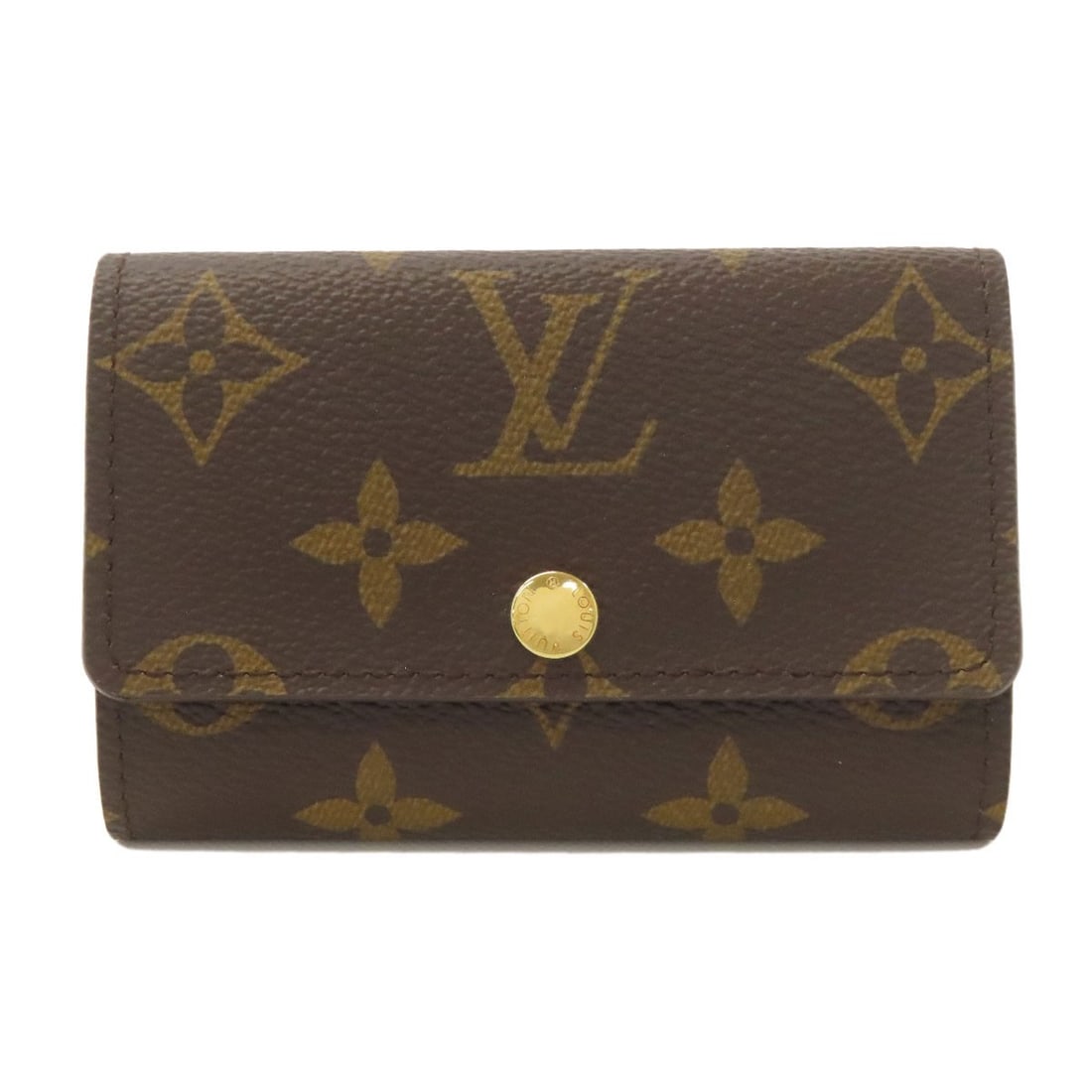 Louis Vuitton M62630 Multicles6 Key Holder Monogram Canvas: Louis Vuitton M62630 Multicles6 Key Holder Monogram Canvas Brown Monogram Canvas Key Holder from LOUIS VUITTON. This key holder features the iconic monogram canvas design and is made from high-quality
