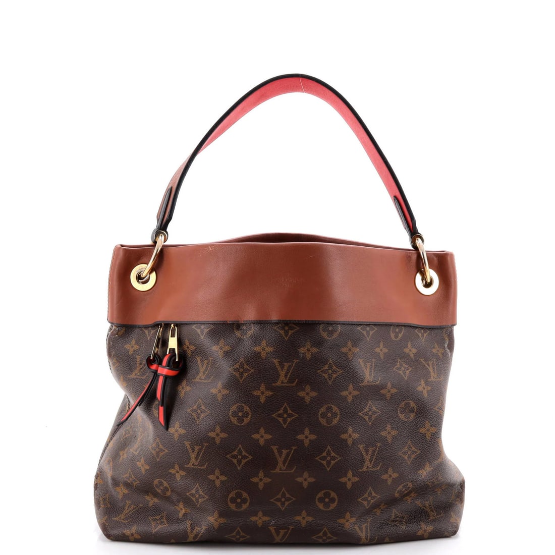 Canvas Monogram Leather Louis Vuitton Tuileries Hobo: Canvas Monogram Leather Louis Vuitton Tuileries Hobo Canvas Monogram Leather Louis Vuitton Tuileries Hobo. This classic Louis Vuitton Tuileries Hobo features a rich brown leather exterior with a