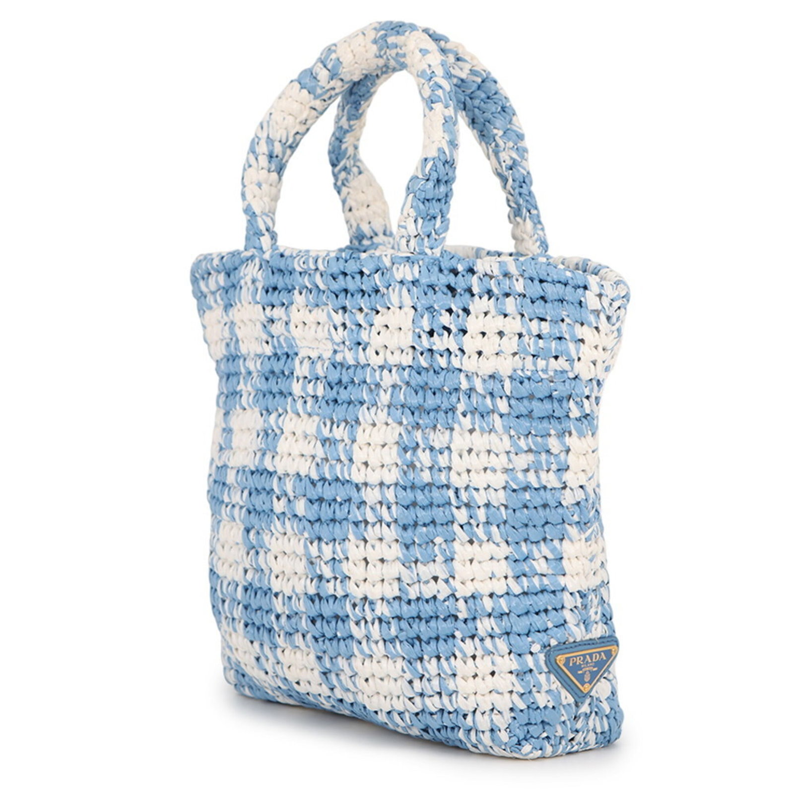 Raffia Prada Tote Handbag - 2