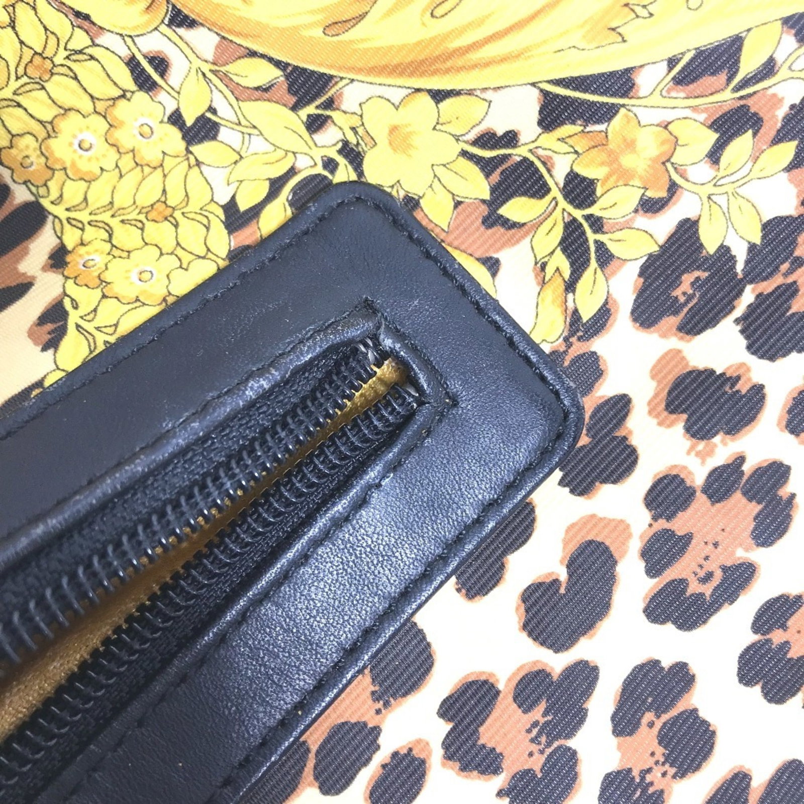 PVC Leather Versace Backpack - 17