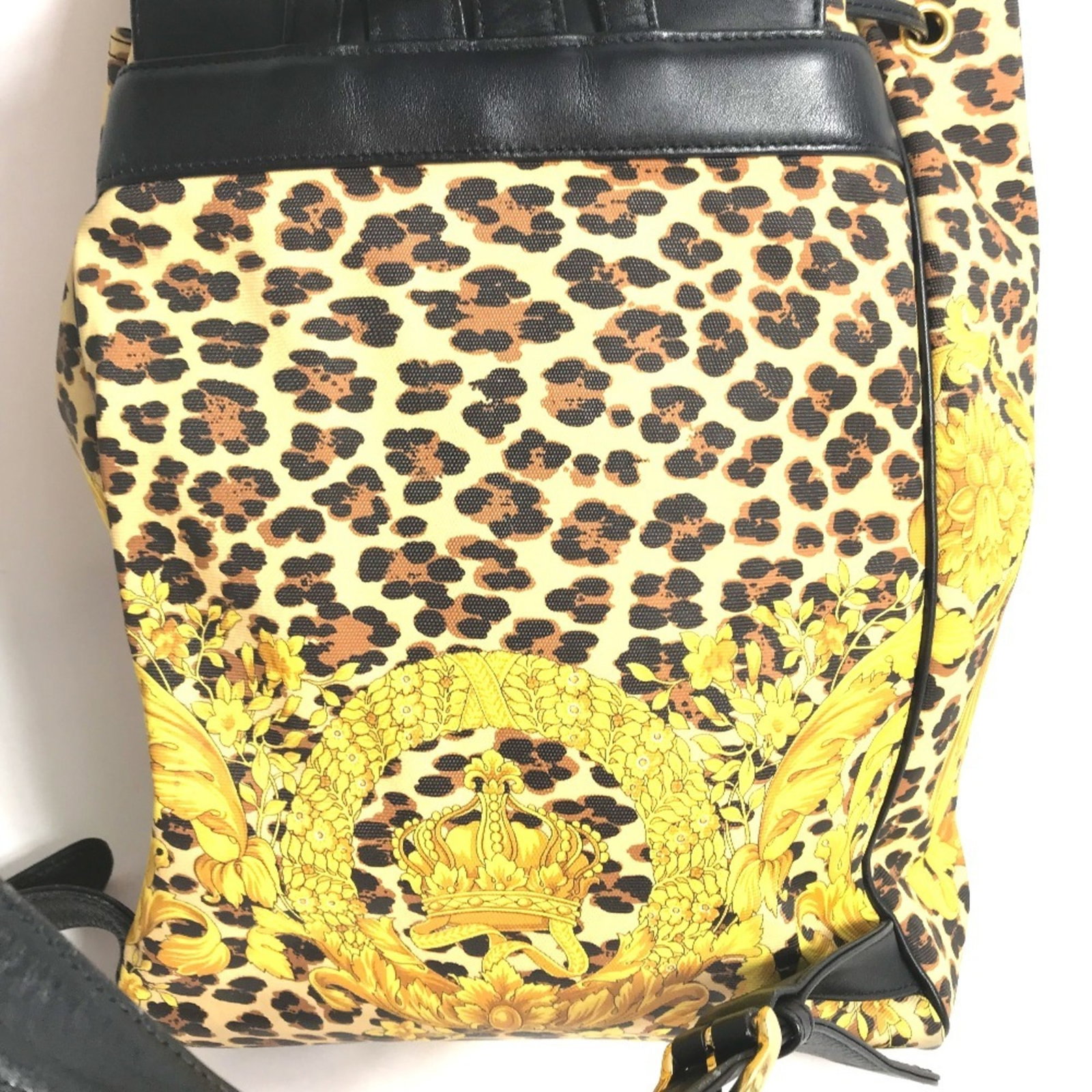 PVC Leather Versace Backpack - 2