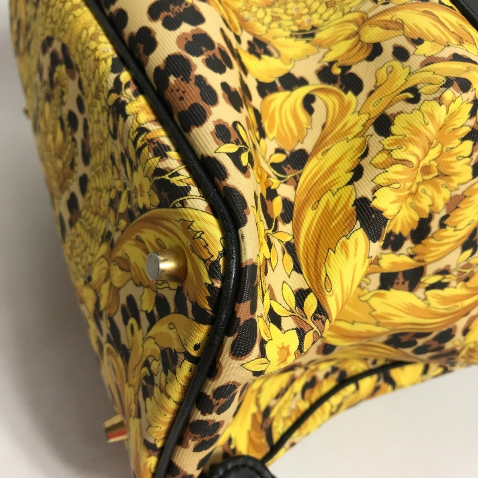 PVC Leather Versace Backpack - 3