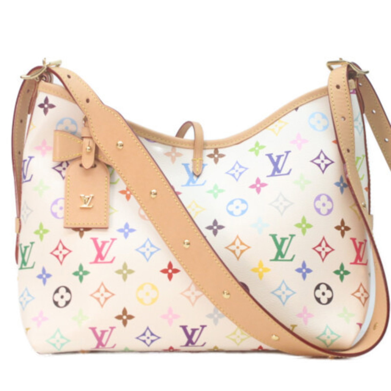 Vuitton Shoulder Bag Monogram Multicolore: Vuitton Shoulder Bag Monogram Multicolore Monogram Multicolore shoulder bag from Louis Vuitton, featuring the iconic multicolored monogram pattern, gold hardware, and a classic design that exudes time