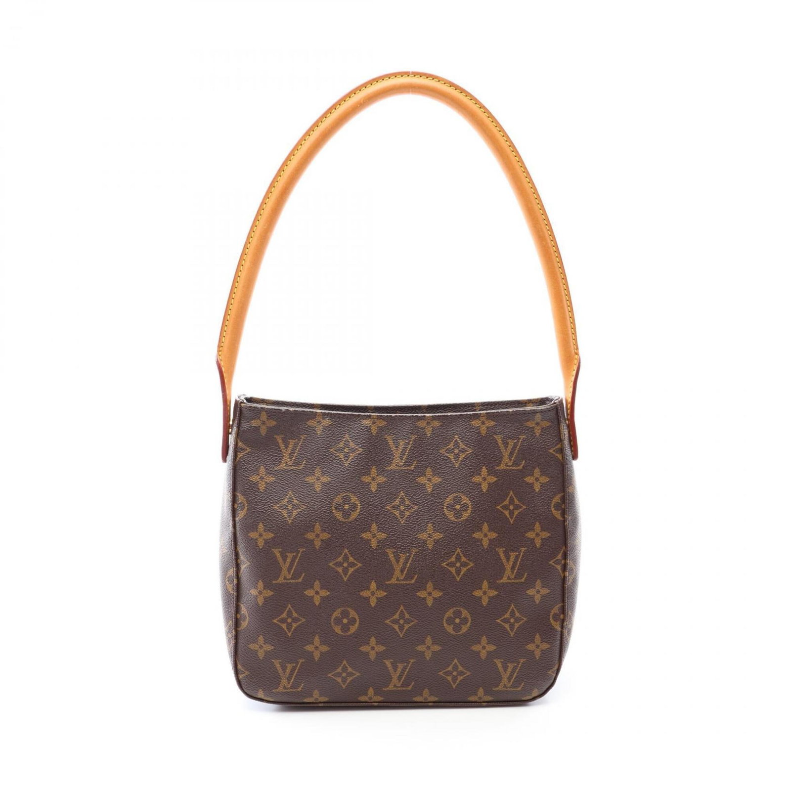 Monogram Leather Shoulder Bag Handbag Louis Vuitton: Monogram Leather Shoulder Bag Handbag Louis Vuitton Monogram Leather Shoulder Bag Handbag Louis Vuitton is made from high-quality Monogram leather, featuring a classic brown color and iconic Louis