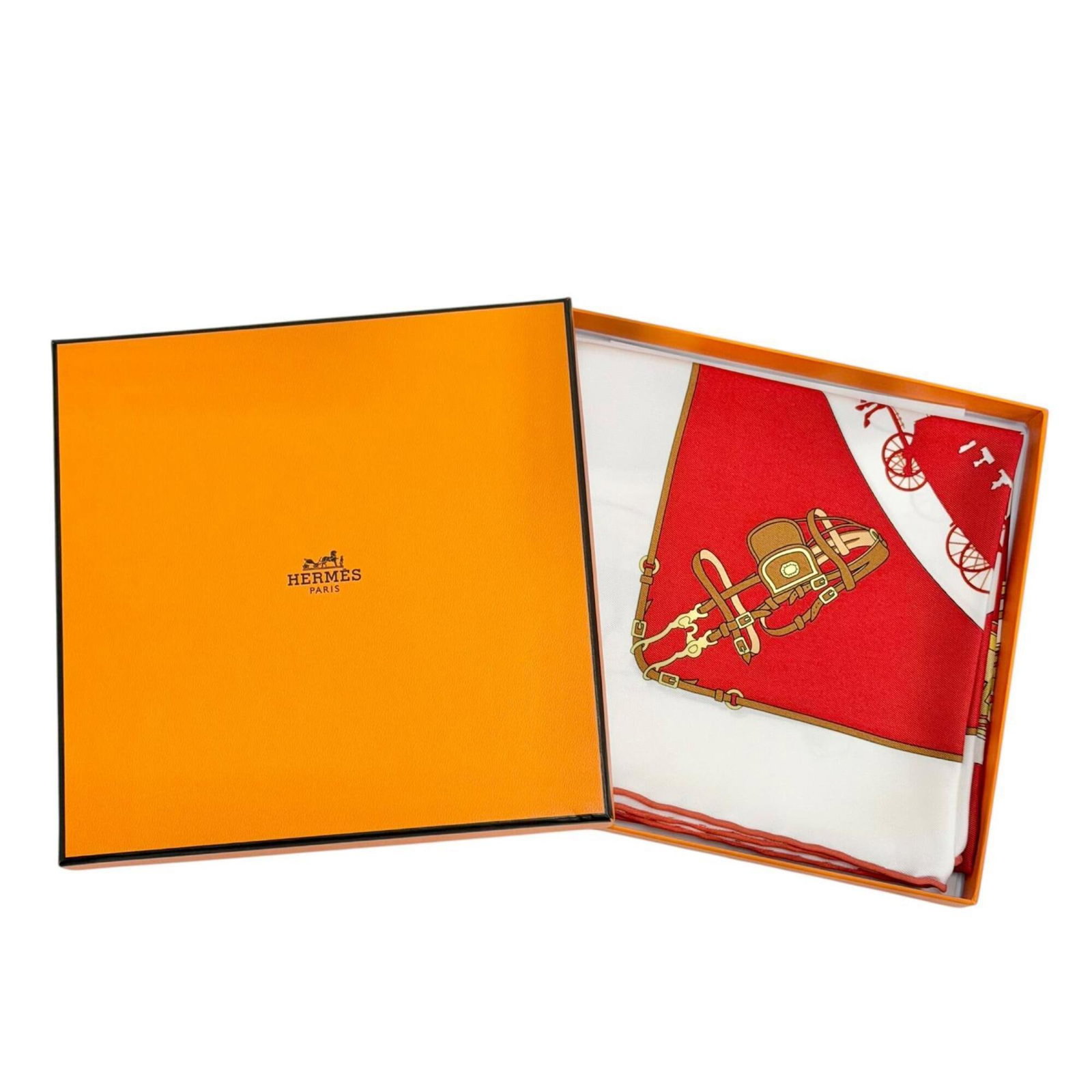 Silk Hermes Scarf - 2