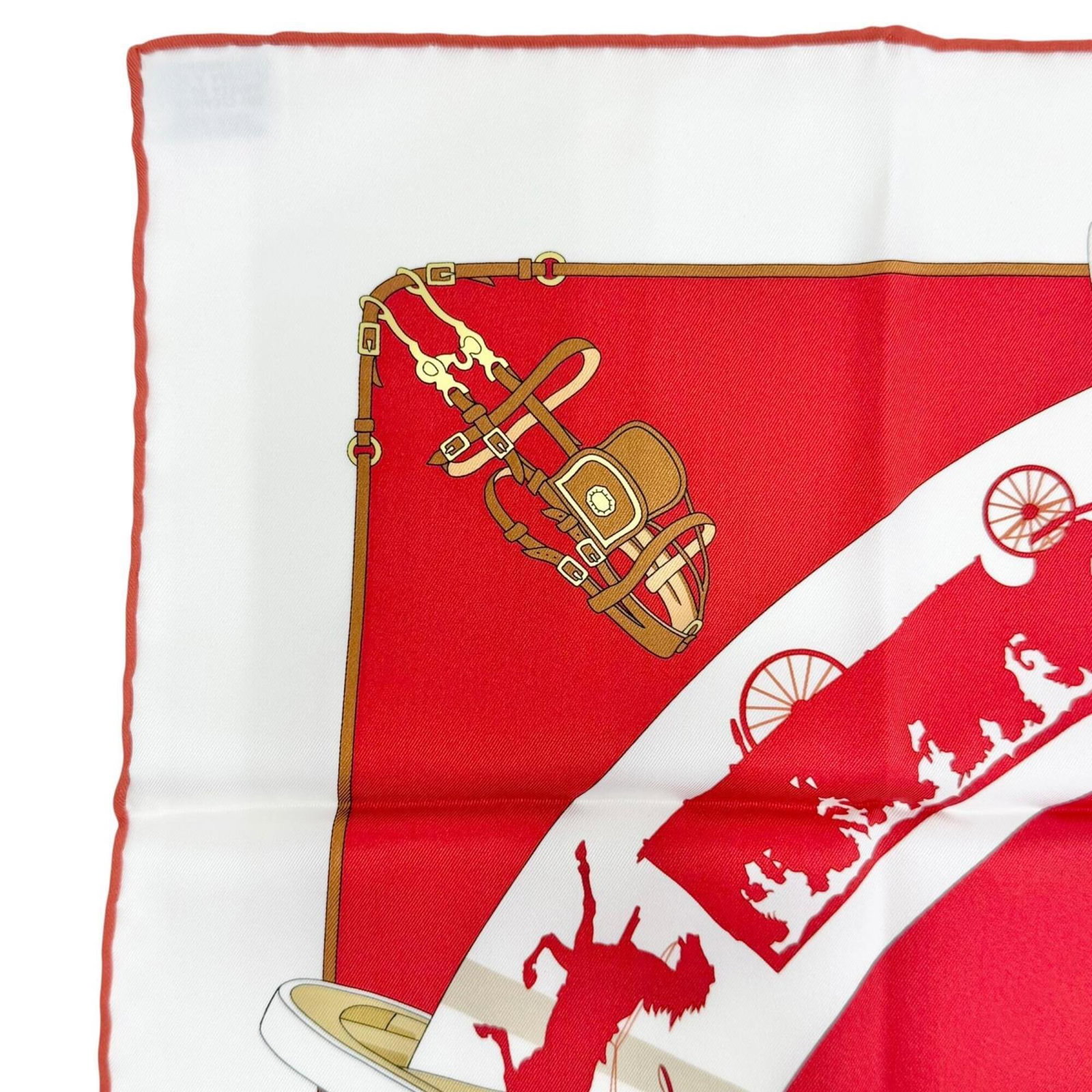 Silk Hermes Scarf - 4