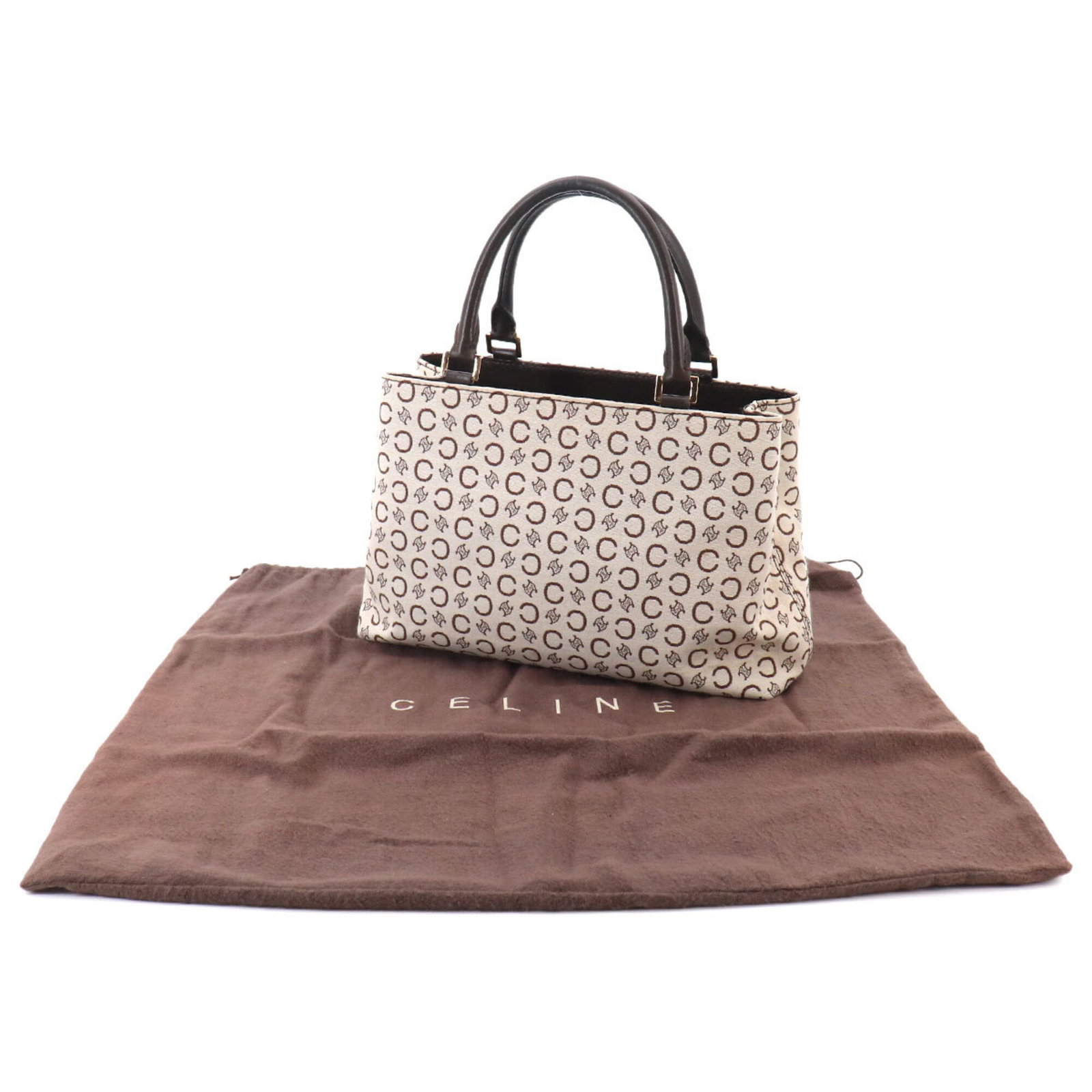 Handbag Canvas Leather - 2