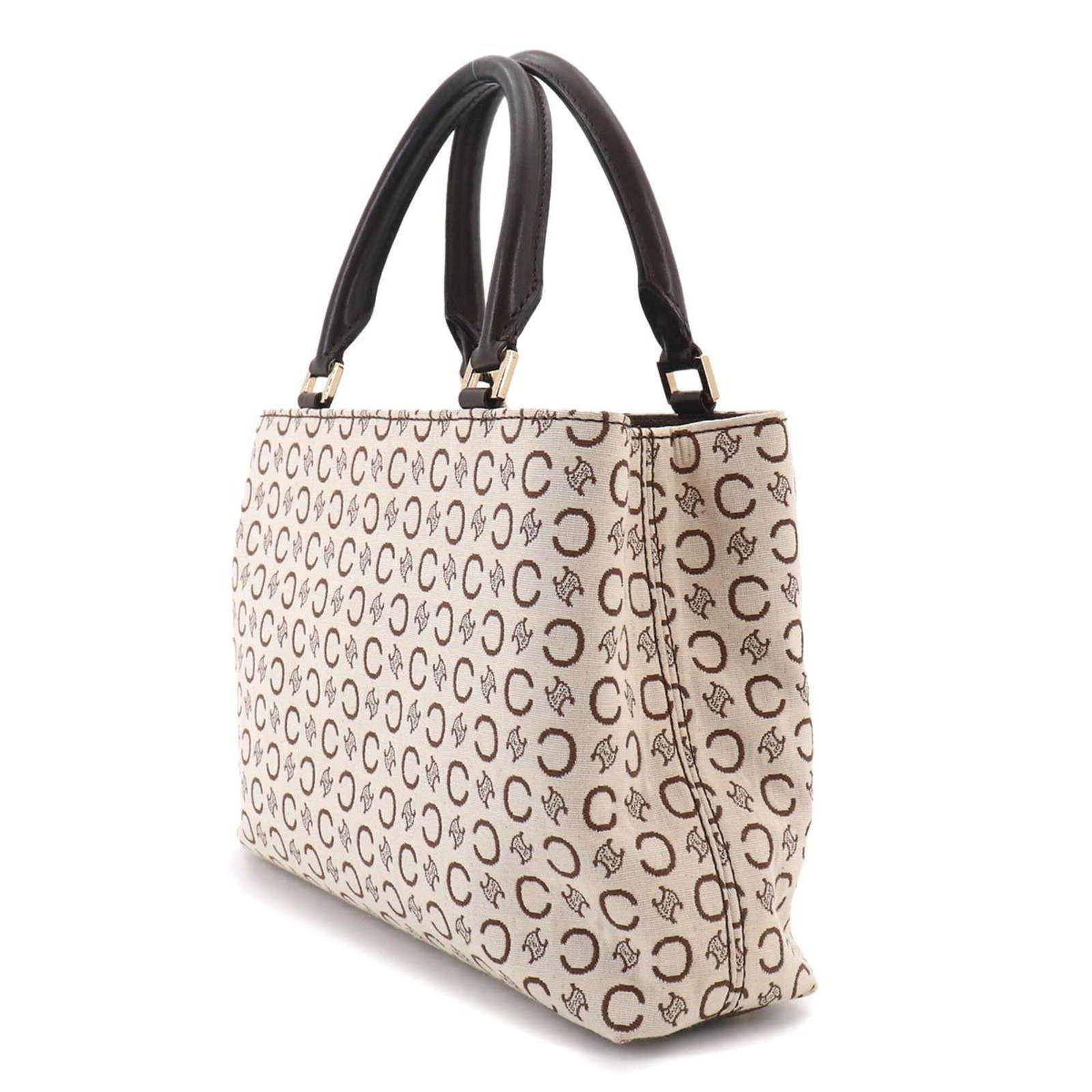 Handbag Canvas Leather - 4