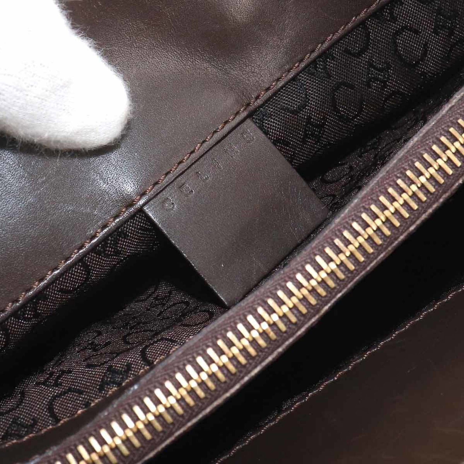 Handbag Canvas Leather - 8