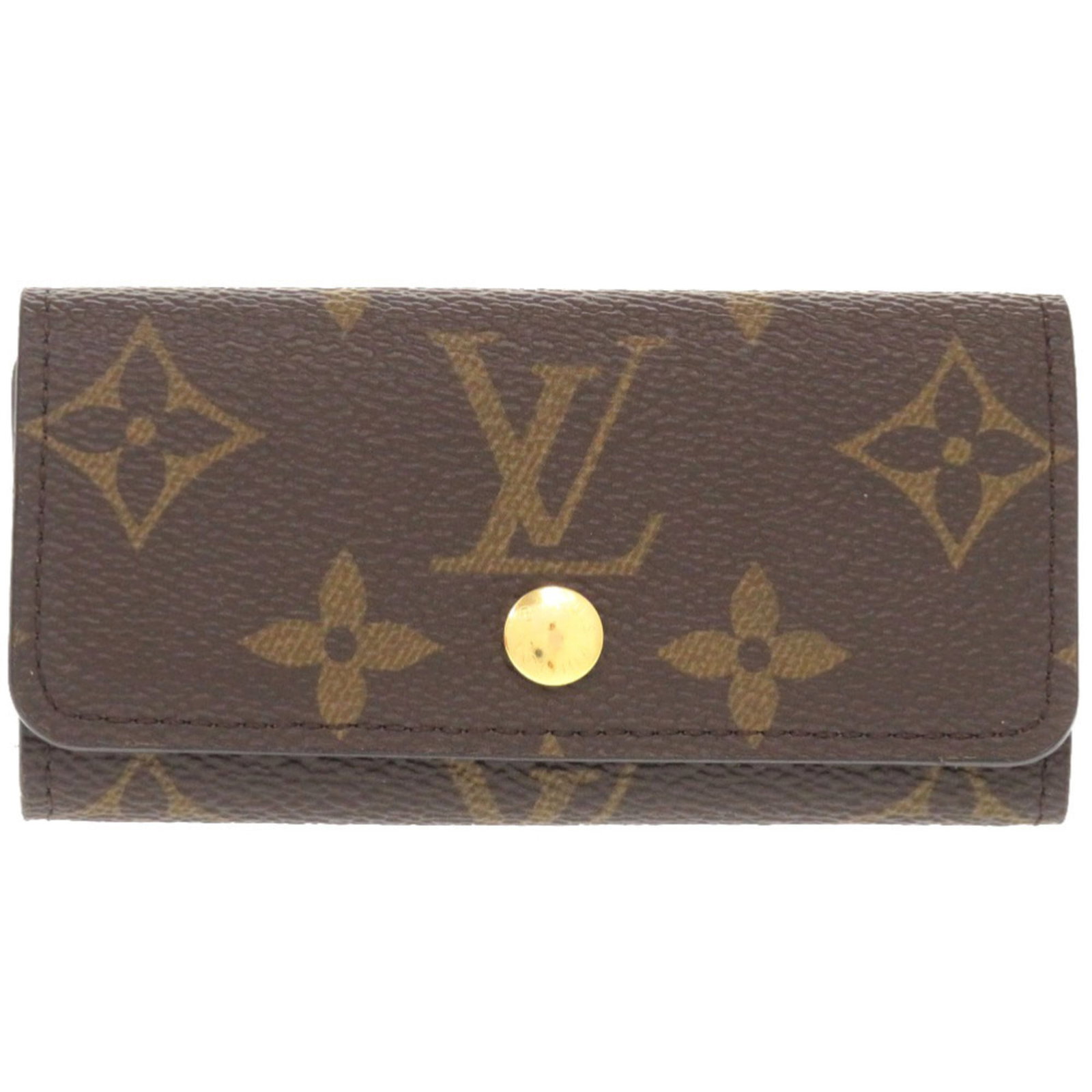Keycase Monogram Louis Vuitton: Keycase Monogram Louis Vuitton Brown Monogram Louis Vuitton Keycase with a classic design, featuring the iconic monogram pattern. Made from high-quality materials, this keycase measures 5.5cm x