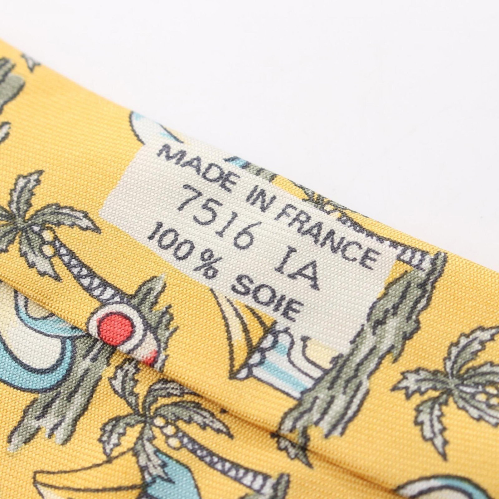 Silk Cravat Hermes - 5