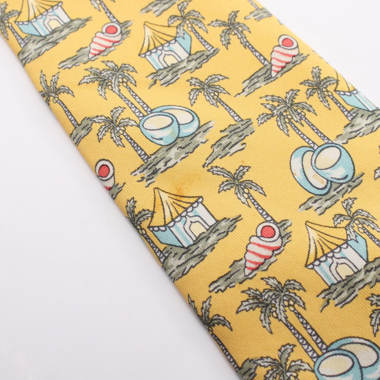 Silk Cravat Hermes - 7