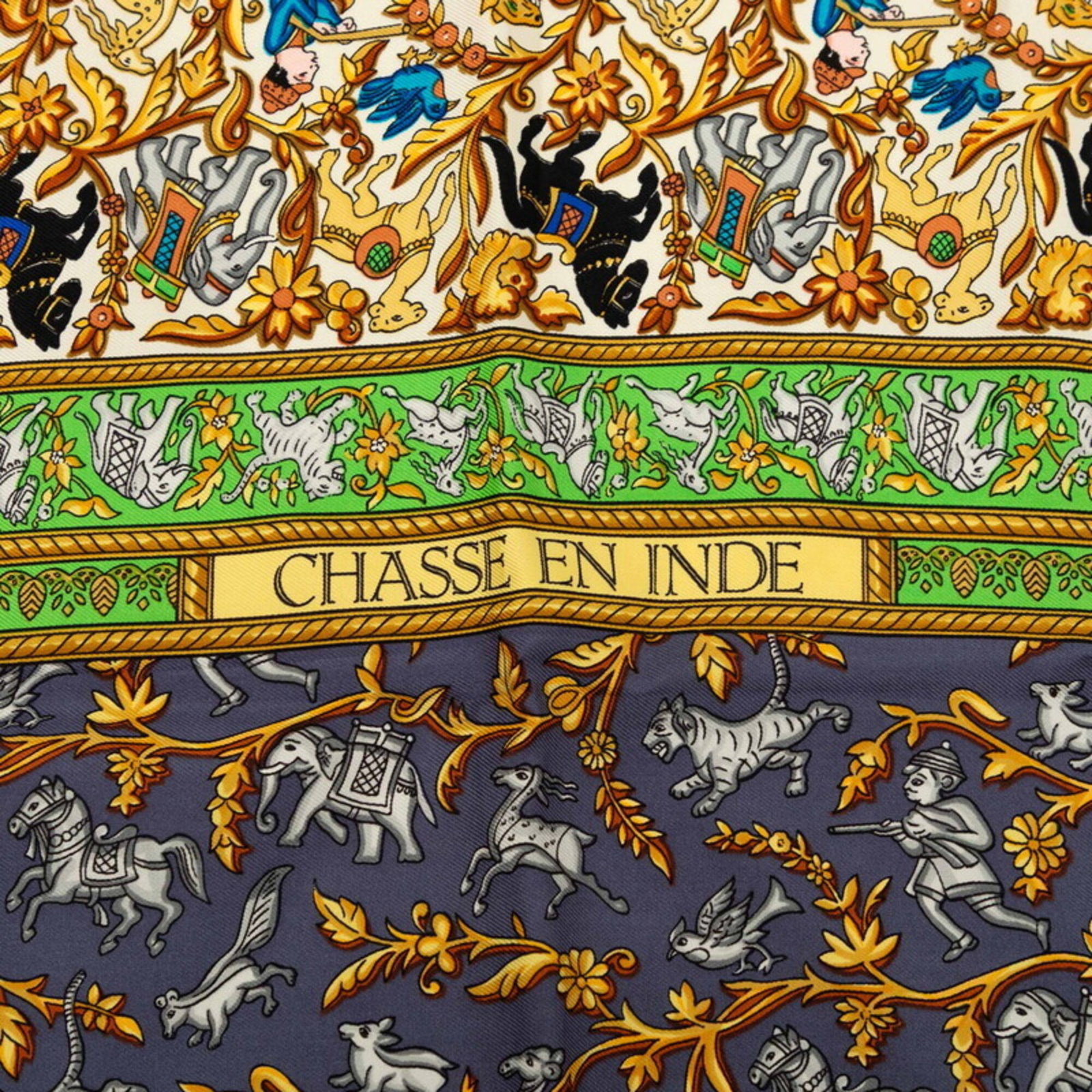Silk Hermes Scarf - 3