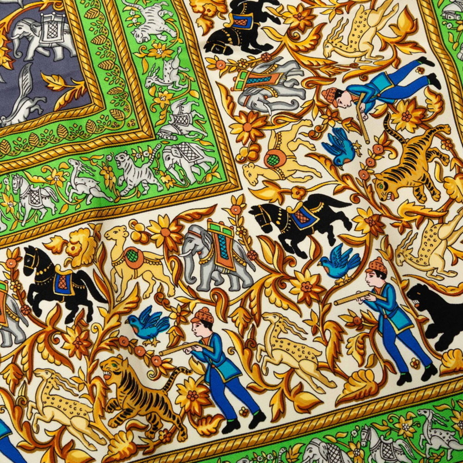 Silk Hermes Scarf - 6