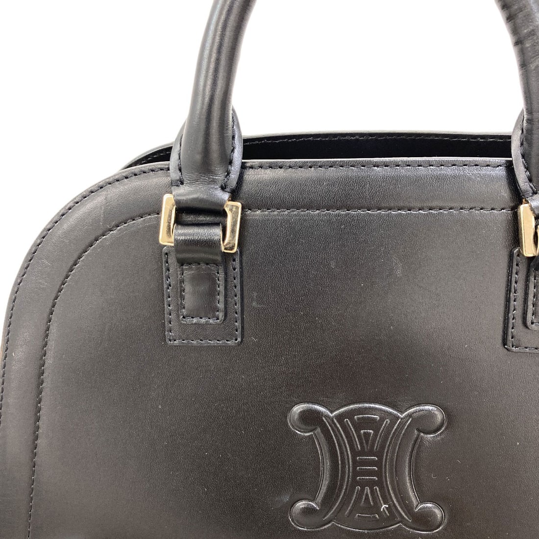 Handbag Triomphe Leather Celine - 10