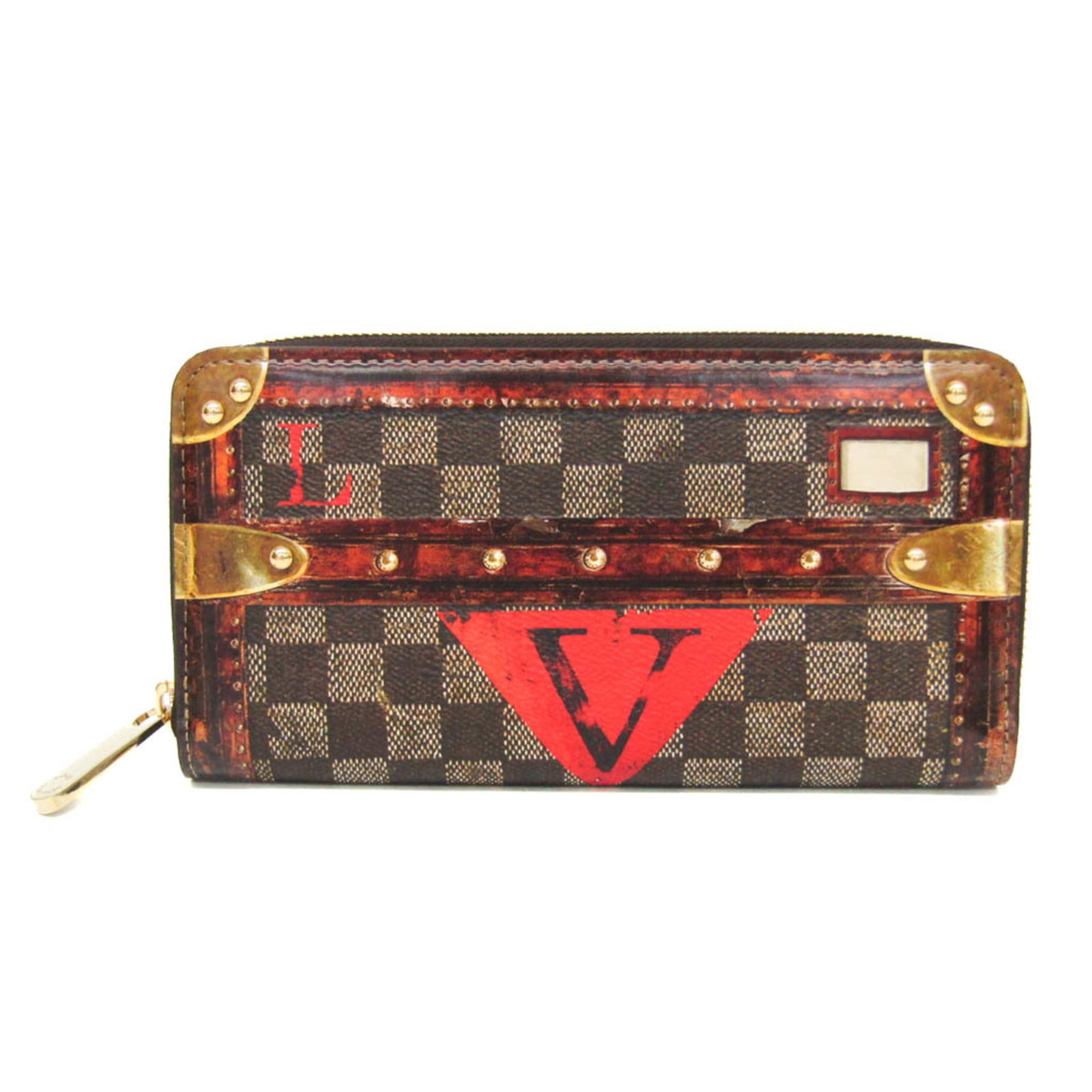 Canvas Long Wallet Coated Louis Vuitton Bi Fold: Canvas Long Wallet Coated Louis Vuitton Bi Fold Coated canvas construction and a classic Trompe-L'Oeil design make this Louis Vuitton bi-fold wallet a stylish addition to any bag or pocket. The