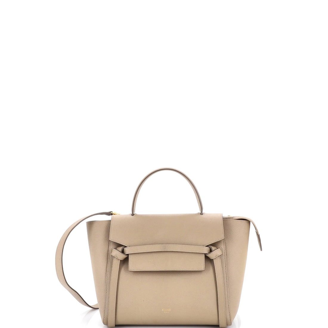 Textured Leather Belt Bag Celine Micro: Textured Leather Belt Bag Celine Micro The Celine Textured Leather Belt Bag Micro is a stylish and versatile accessory featuring a textured leather exterior and suede interior, with a neutral color