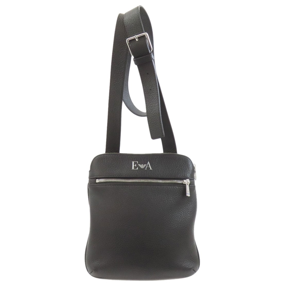 Emporio Armani Logo Shoulder Bag Leather (1 of 16)