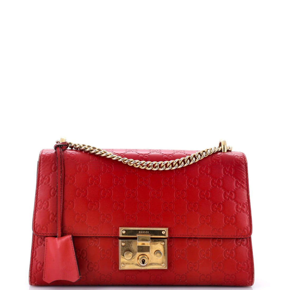 Gucci Padlock Shoulder Bag Guccissima Leather Medium: Gucci Padlock Shoulder Bag Guccissima Leather Medium The Gucci Padlock Shoulder Bag Guccissima Leather Medium is a striking red shoulder bag with a distinctive padlock design. Featuring a medium size