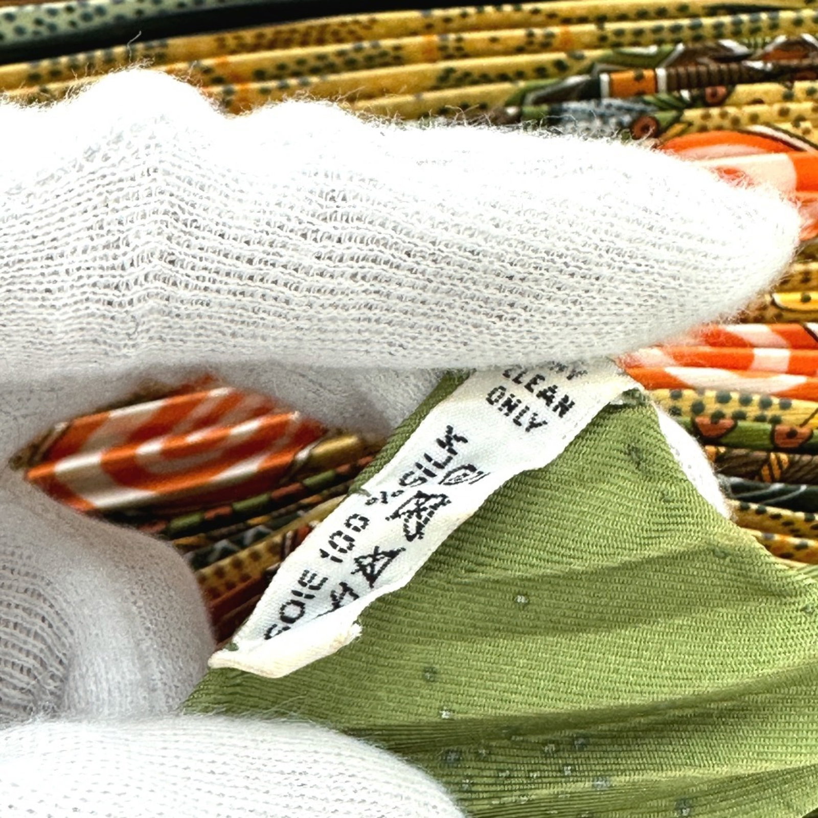 Silk Hermes Scarf - 6