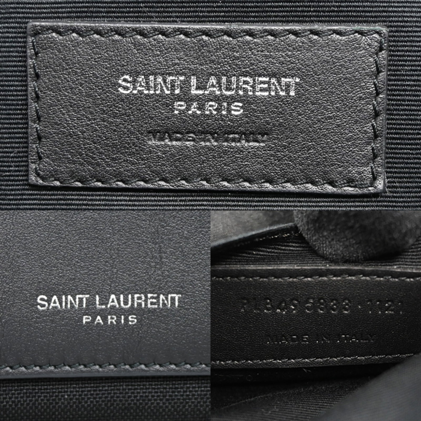 Backpack Nylon Leather Saint - 8