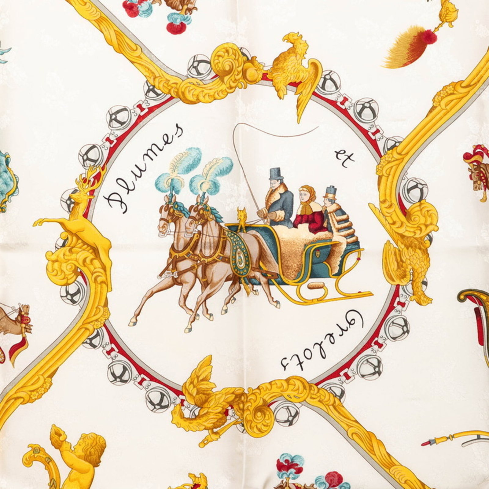 Silk Hermes Scarf - 2