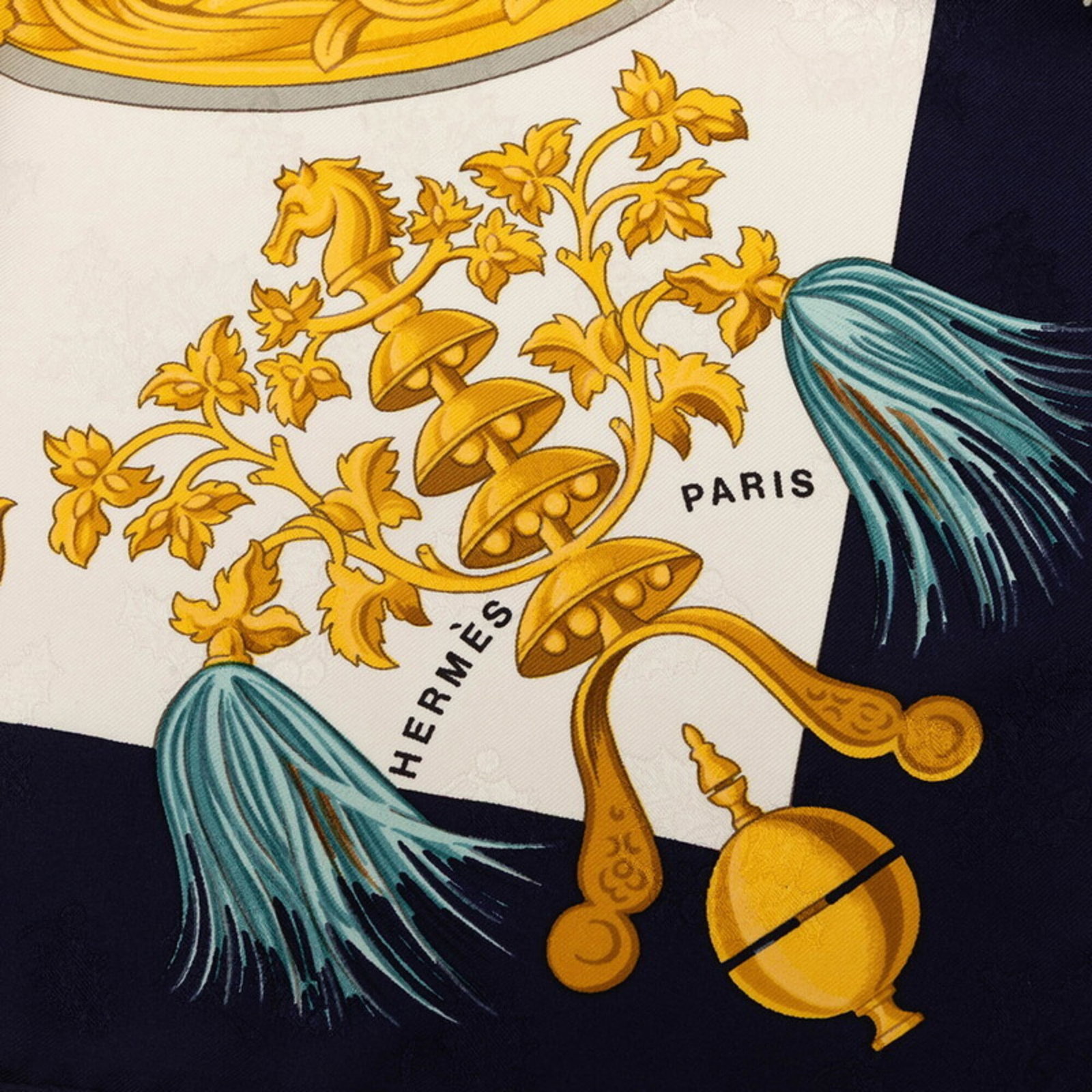 Silk Hermes Scarf - 3