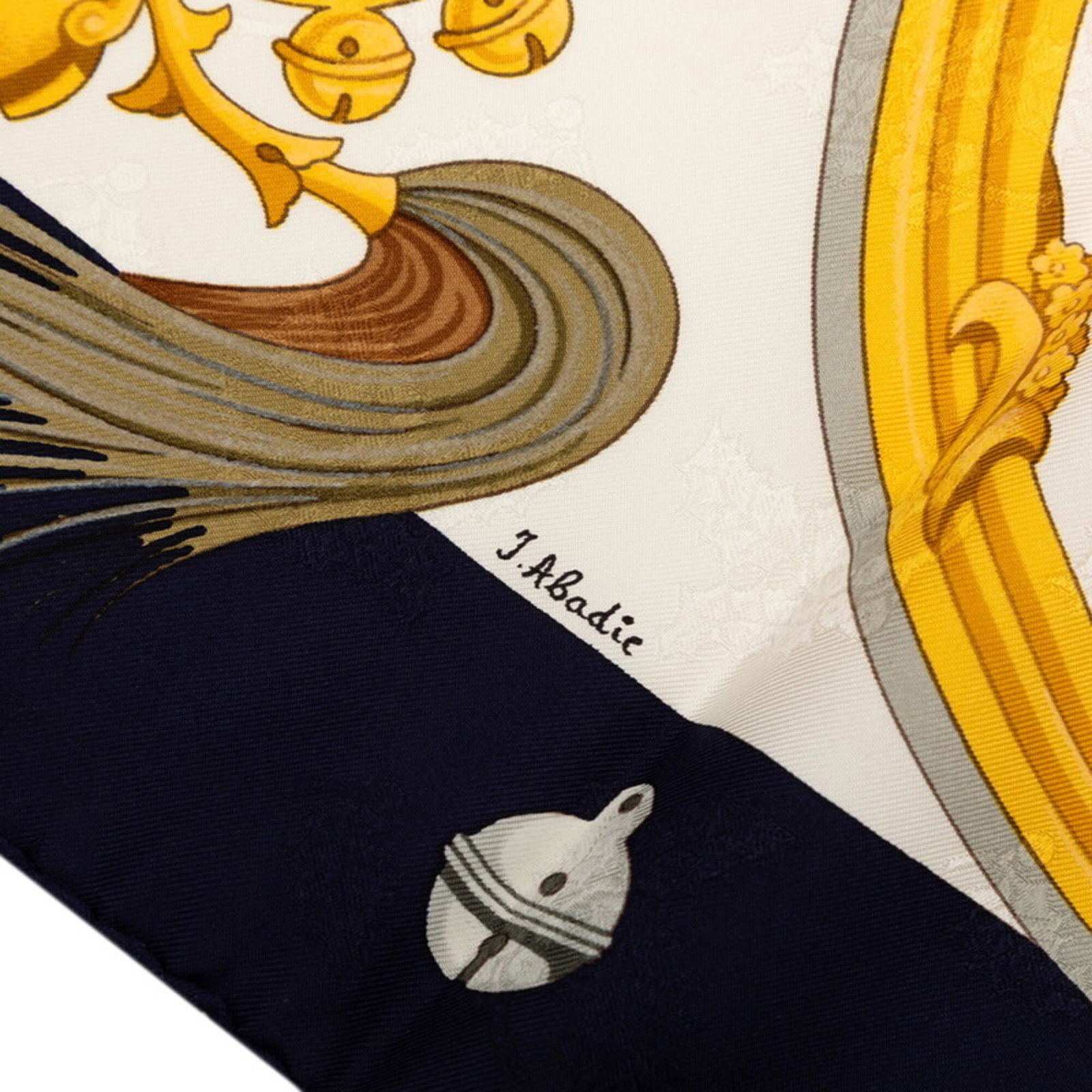Silk Hermes Scarf - 4