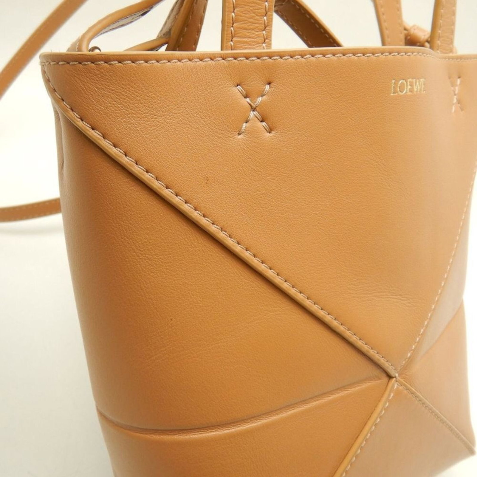 Leather tote bag Loewe - 7