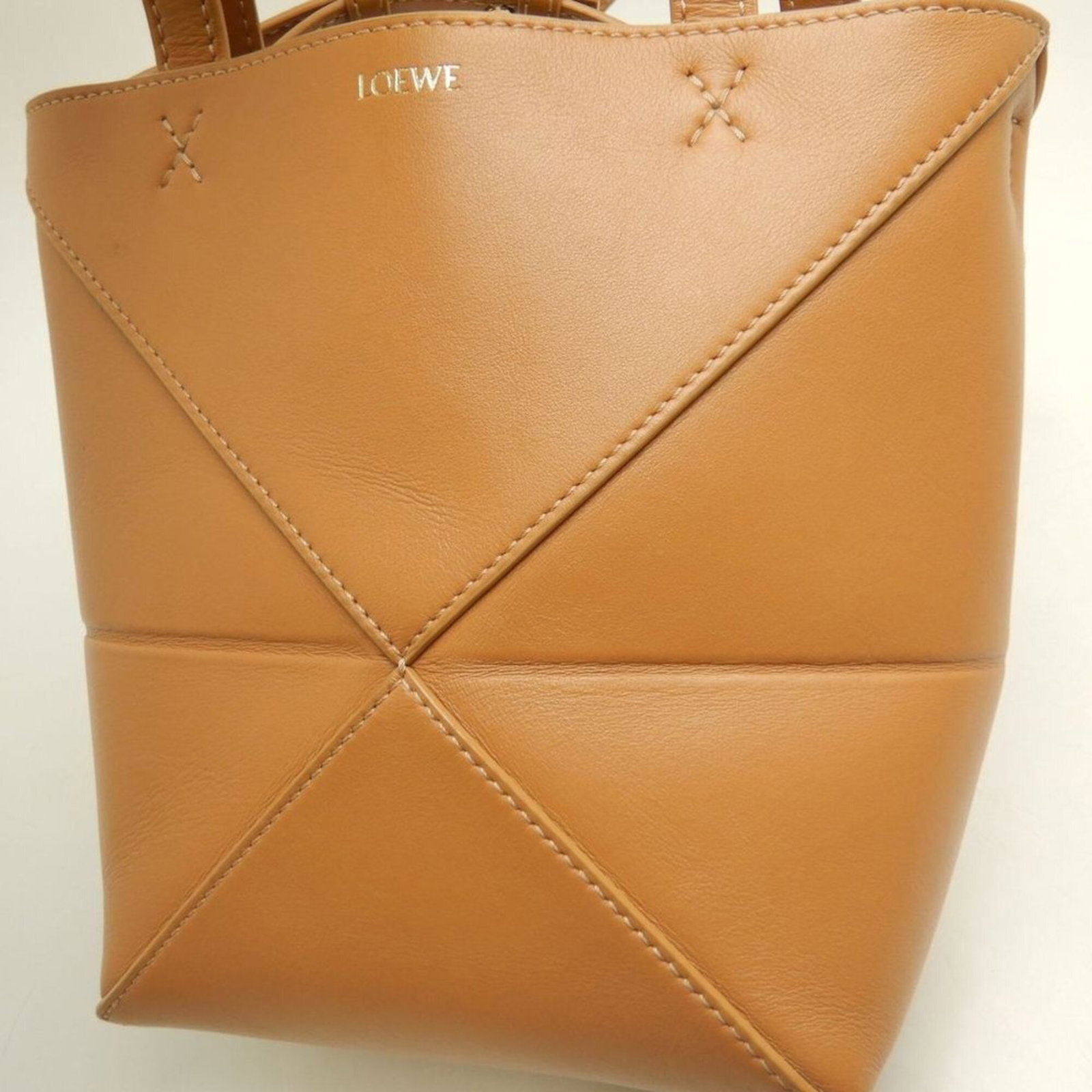 Leather tote bag Loewe - 9