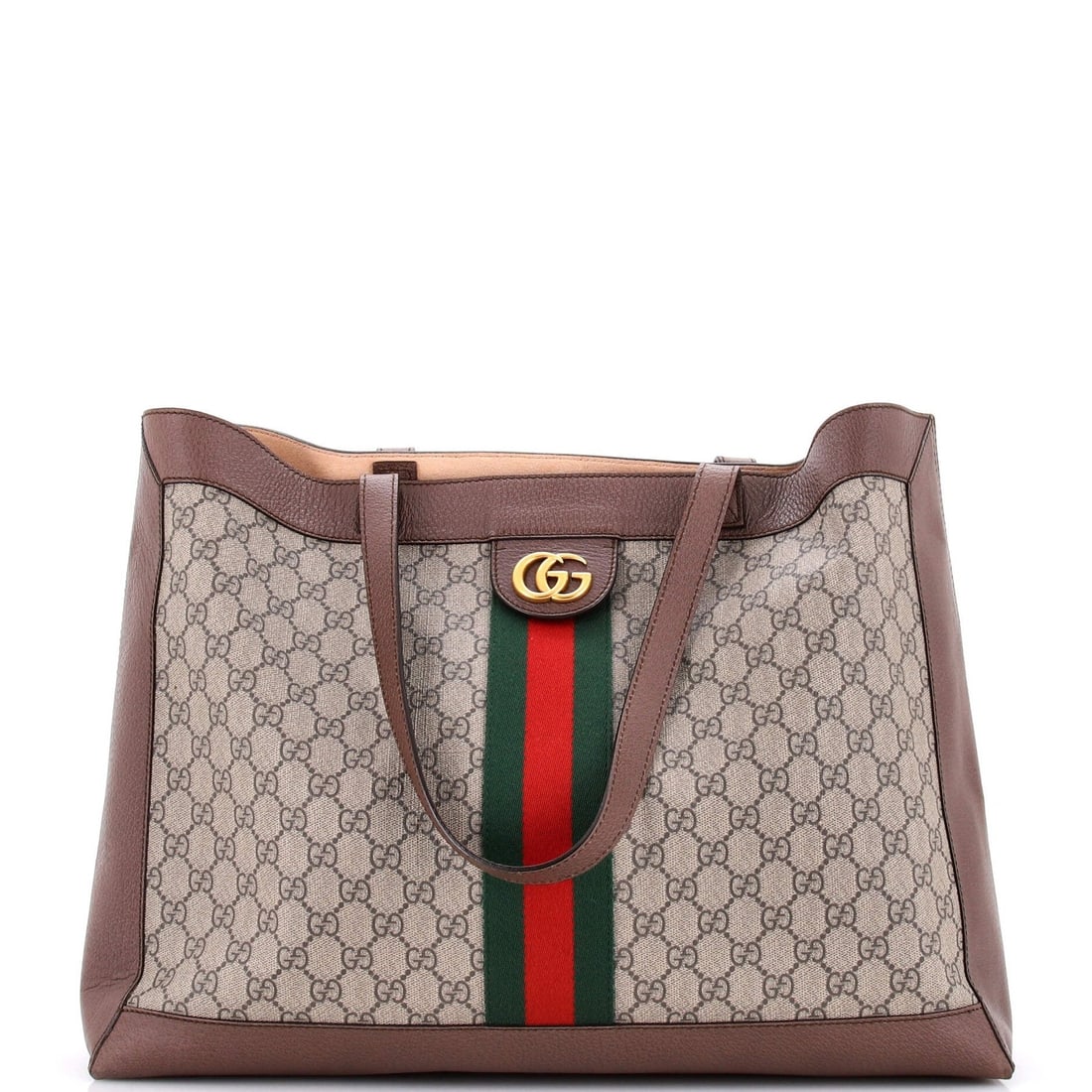 Gucci Disney Three Little Pigs Ophidia Soft Open Tote GG Coated Canvas East West (1 of 8)