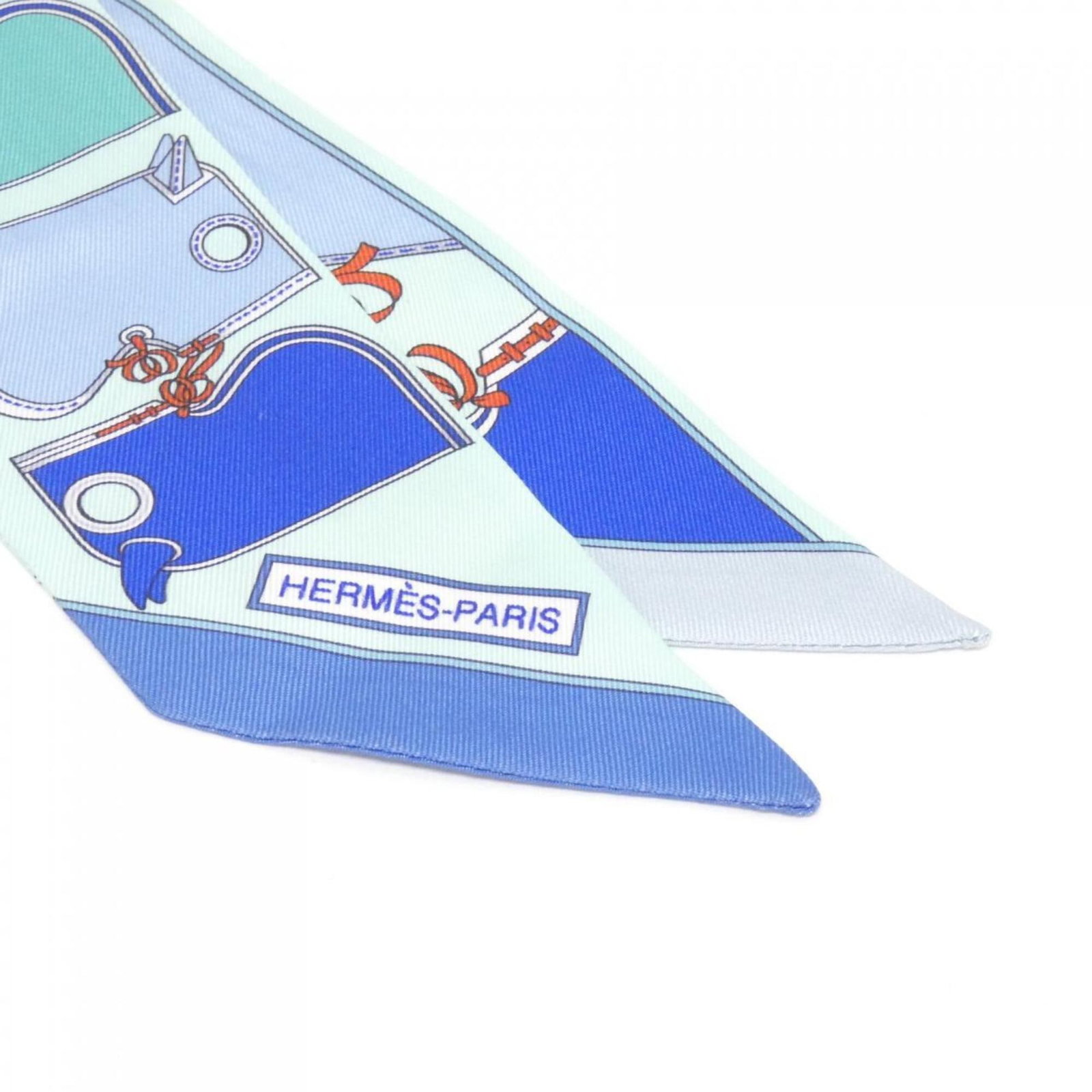 Silk Hermes Scarf - 2