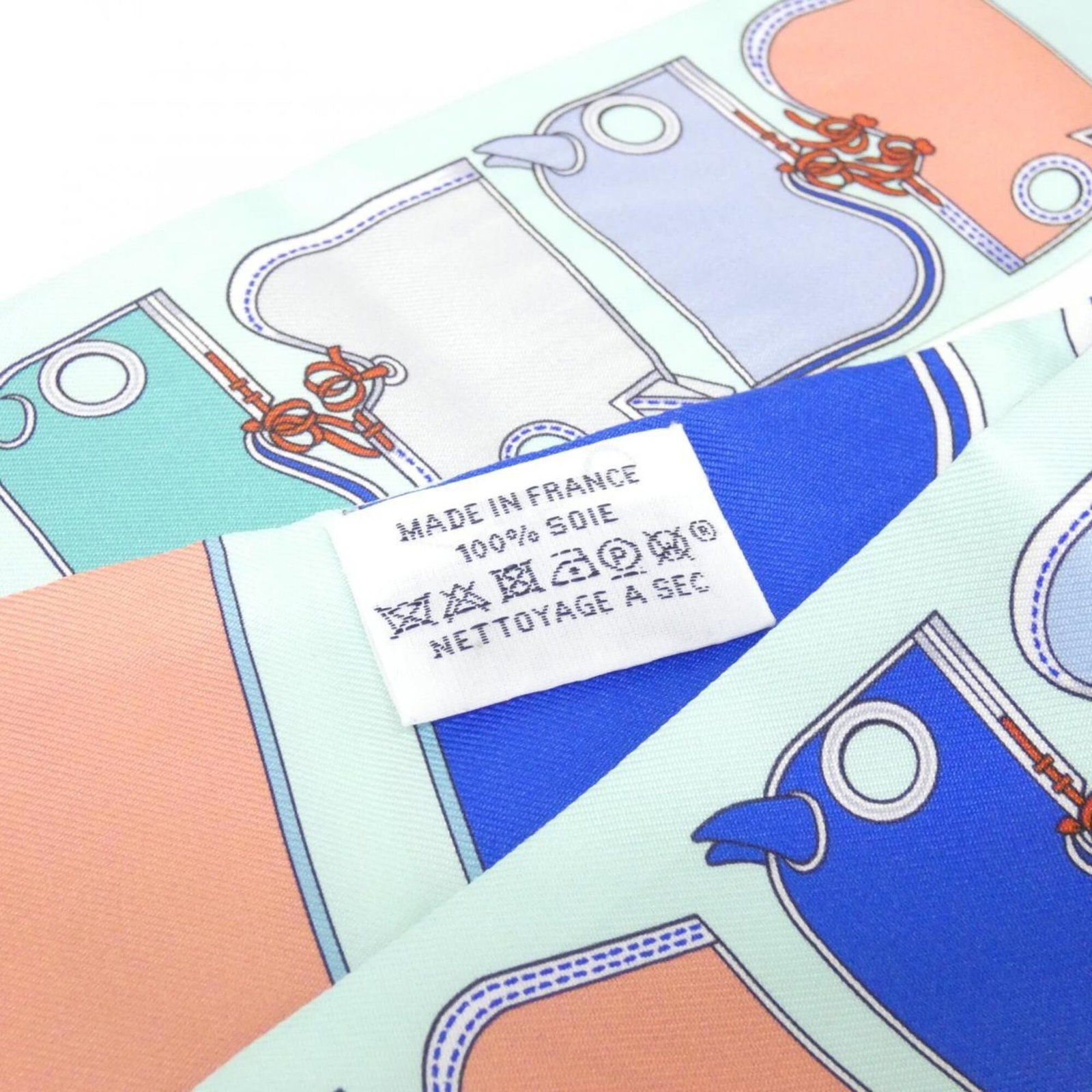 Silk Hermes Scarf - 4