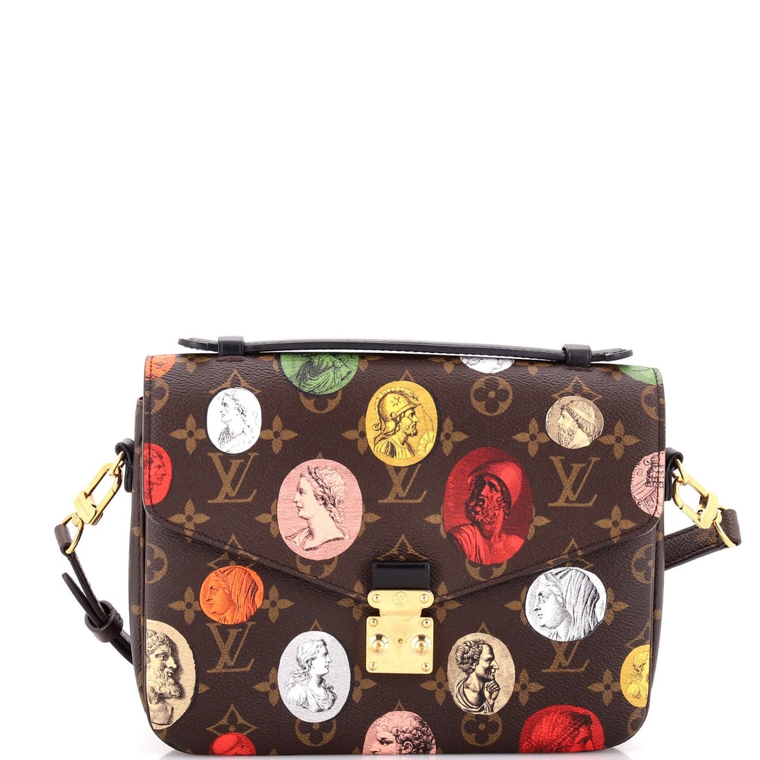 Canvas Cameo Monogram Fornasetti Pochette Limited Edition Vuitton (1 of 7)