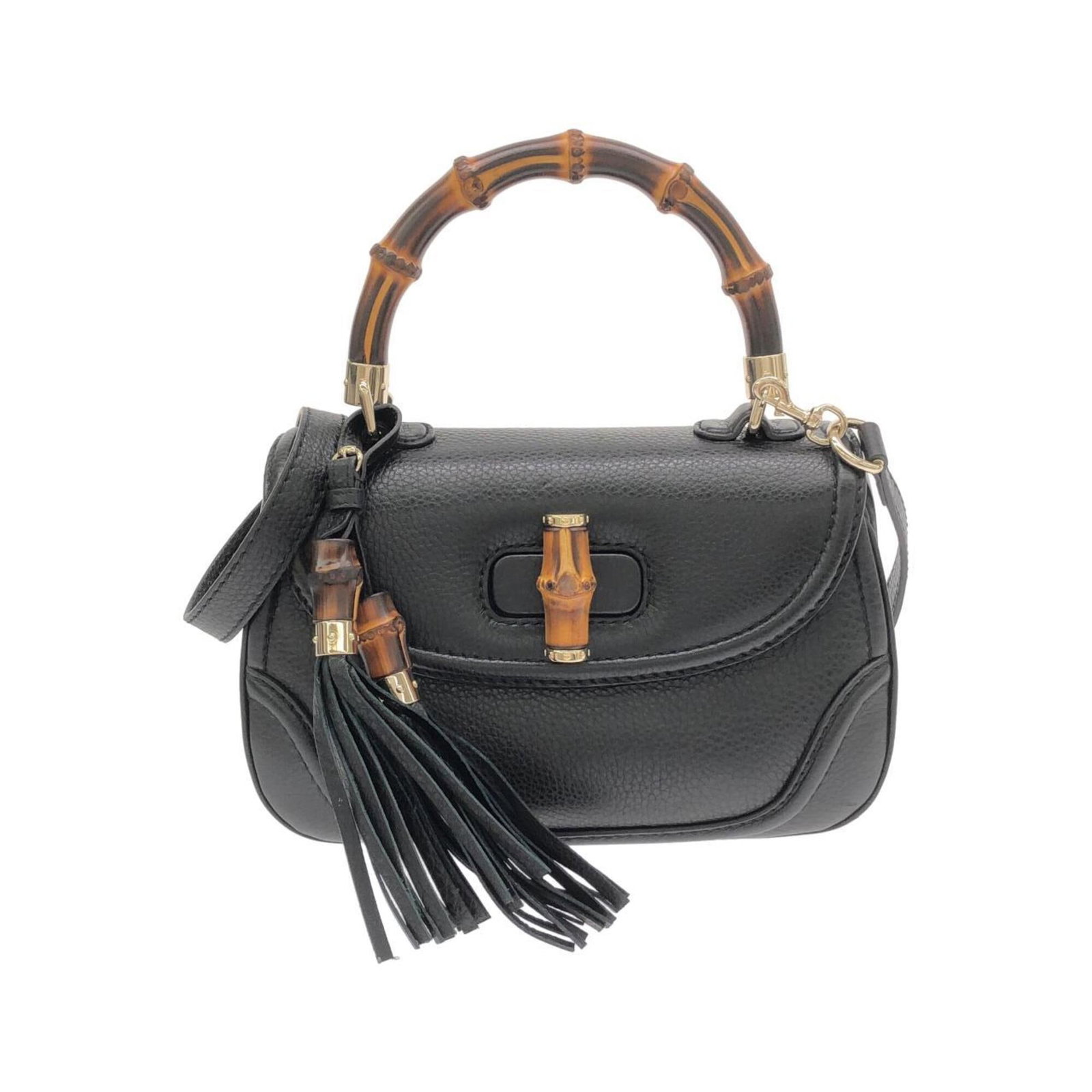 Handbag Leather Gucci: Handbag Leather Gucci Handbag in black leather with dimensions 18cm x 27cm x 13cm. The Gucci brand is associated with this item, which is a type of handbag. Item Specifics: Brand: Gucci MPN: 254884 A7