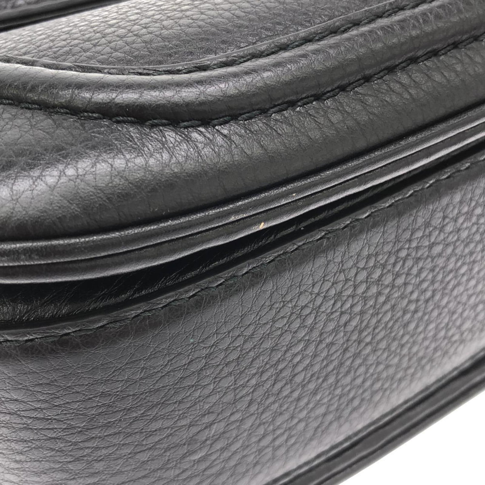 Handbag Leather Gucci - 4